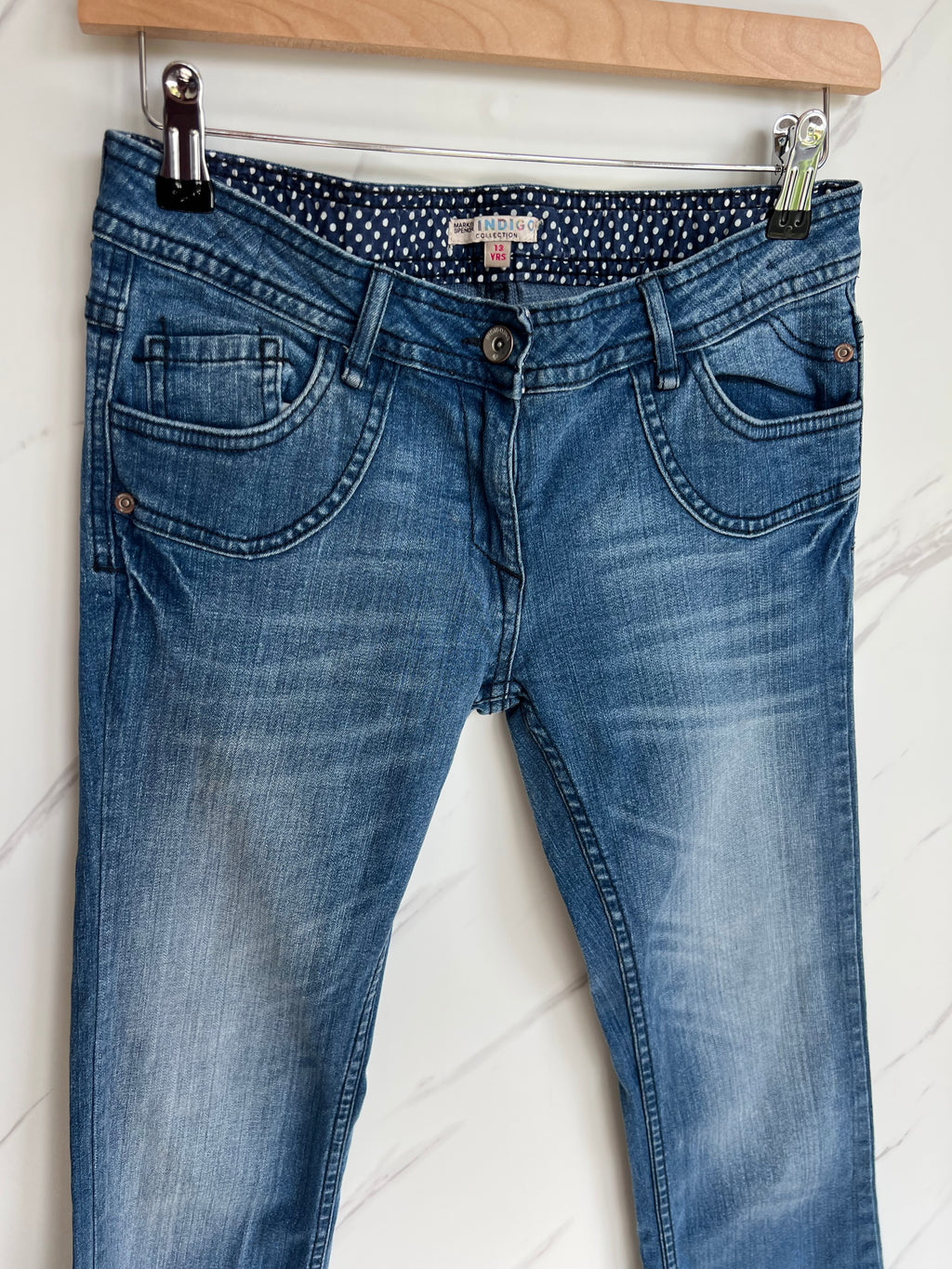 M&S Girls Bootcut Jeans Age 13 Years
