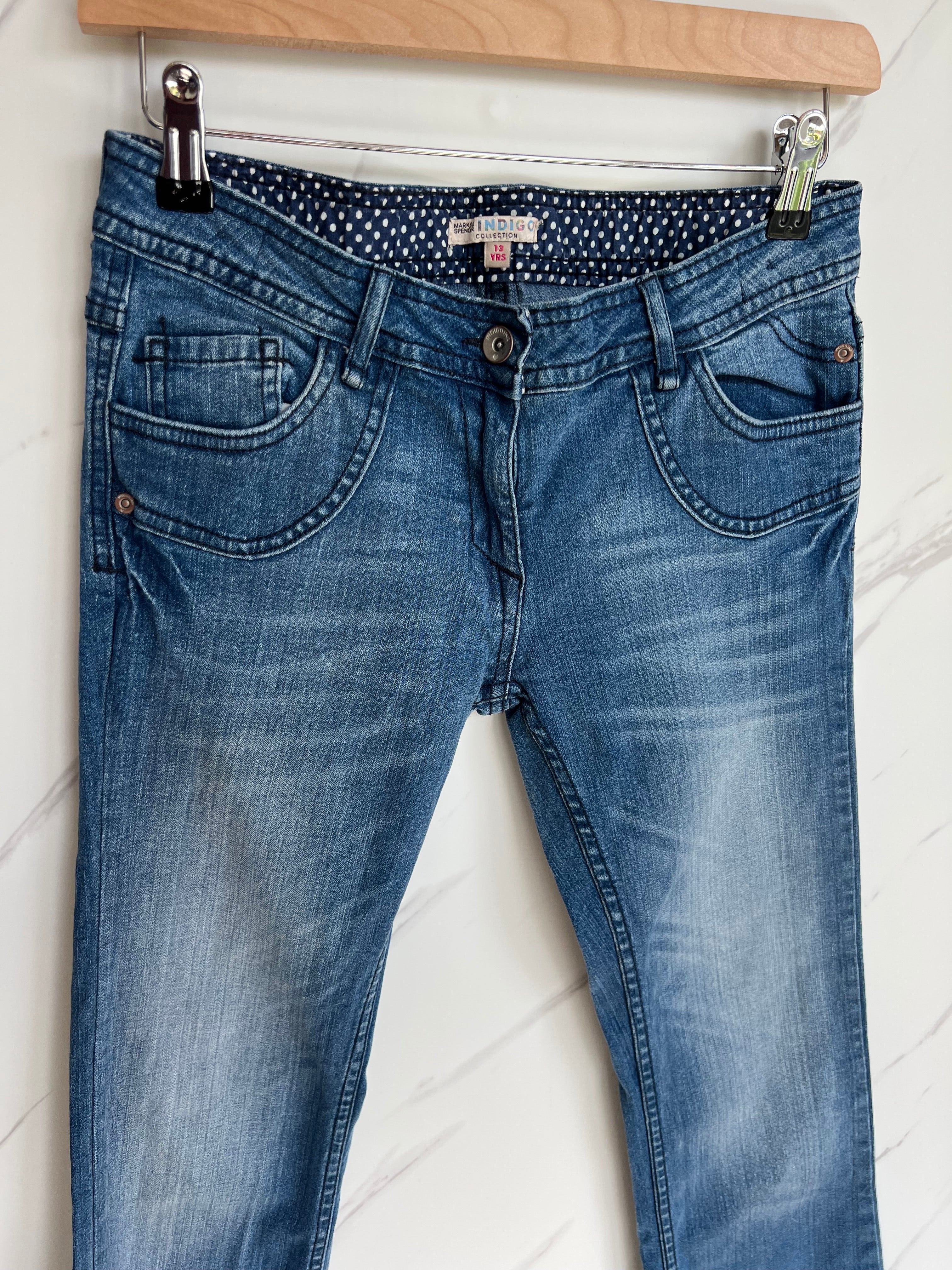 M&S Girls Bootcut Jeans Age 13 Years