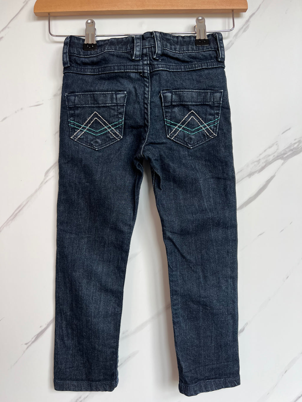 Frugi Jeans with Arrow Pocket Design Age 3-4 Years
