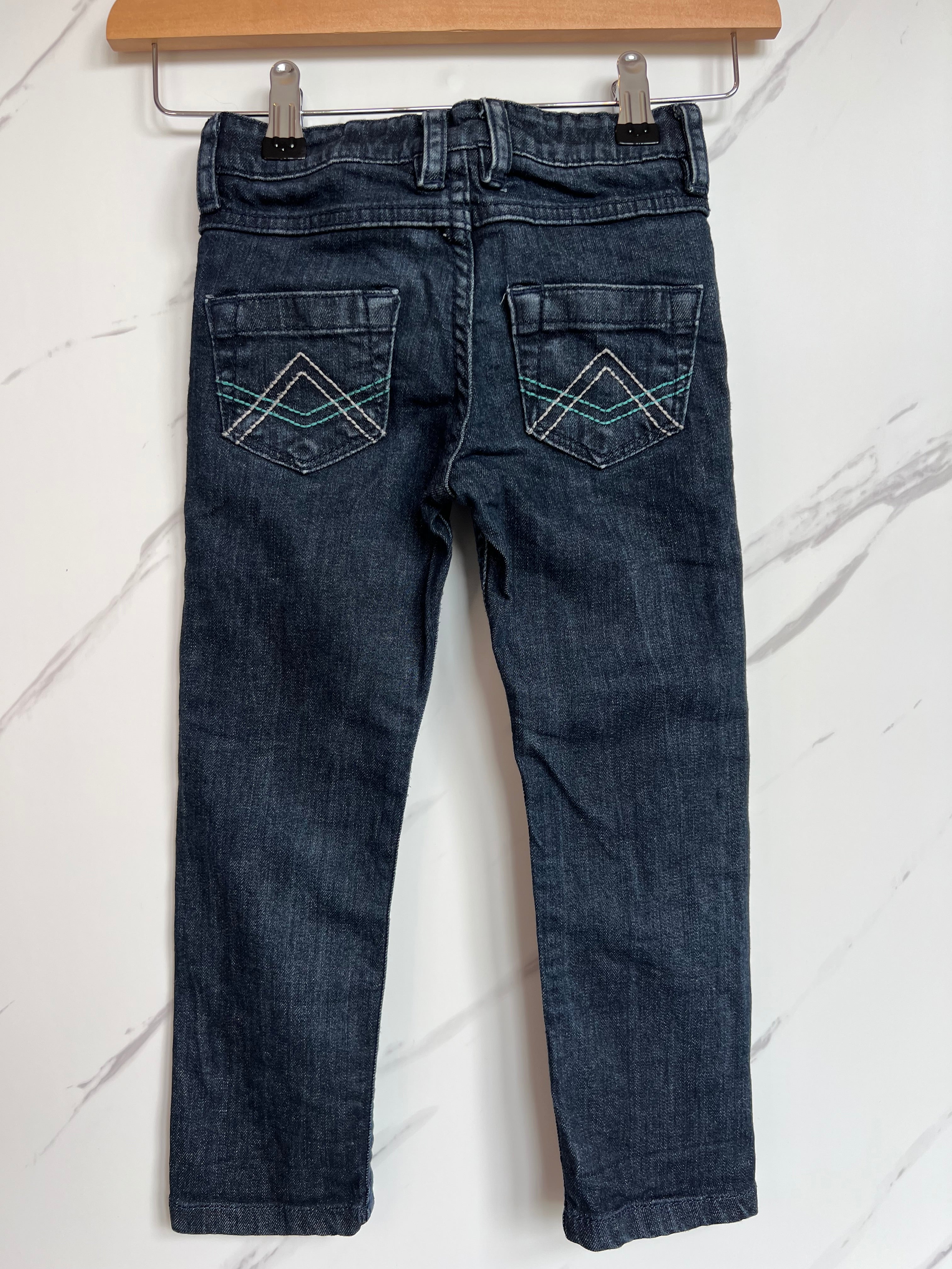 Frugi Jeans with Arrow Pocket Design Age 3-4 Years