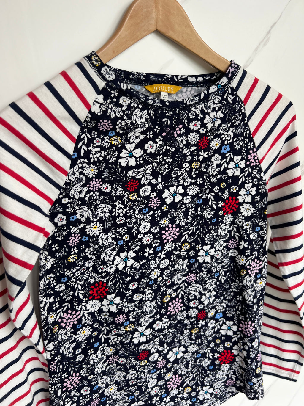 Joules Floral Long-Sleeved Top Age 11-12 Years