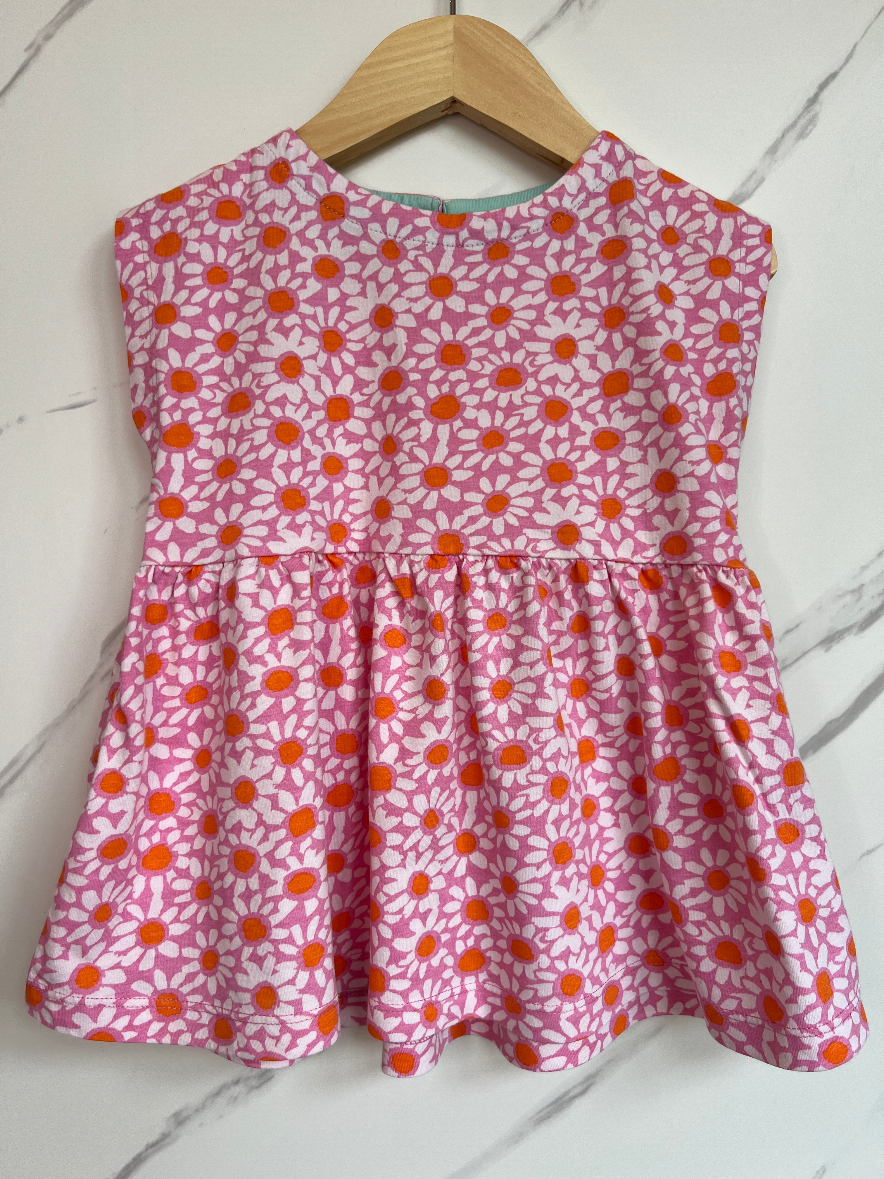 Boden Pink Daisies Tunic Top Age 11-12 Years