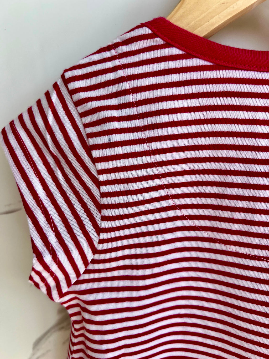 Wild Republic Pink and White Striped Koala Dress Age 5-6 years