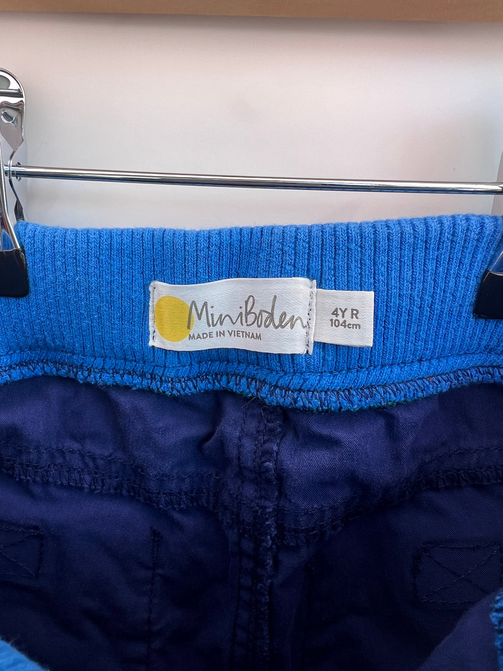 Boden Navy Cargo Shorts Age 4 Years