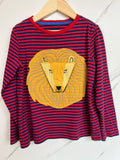 Joules Striped Lion Long-Sleeved Top Age 5-6 Years