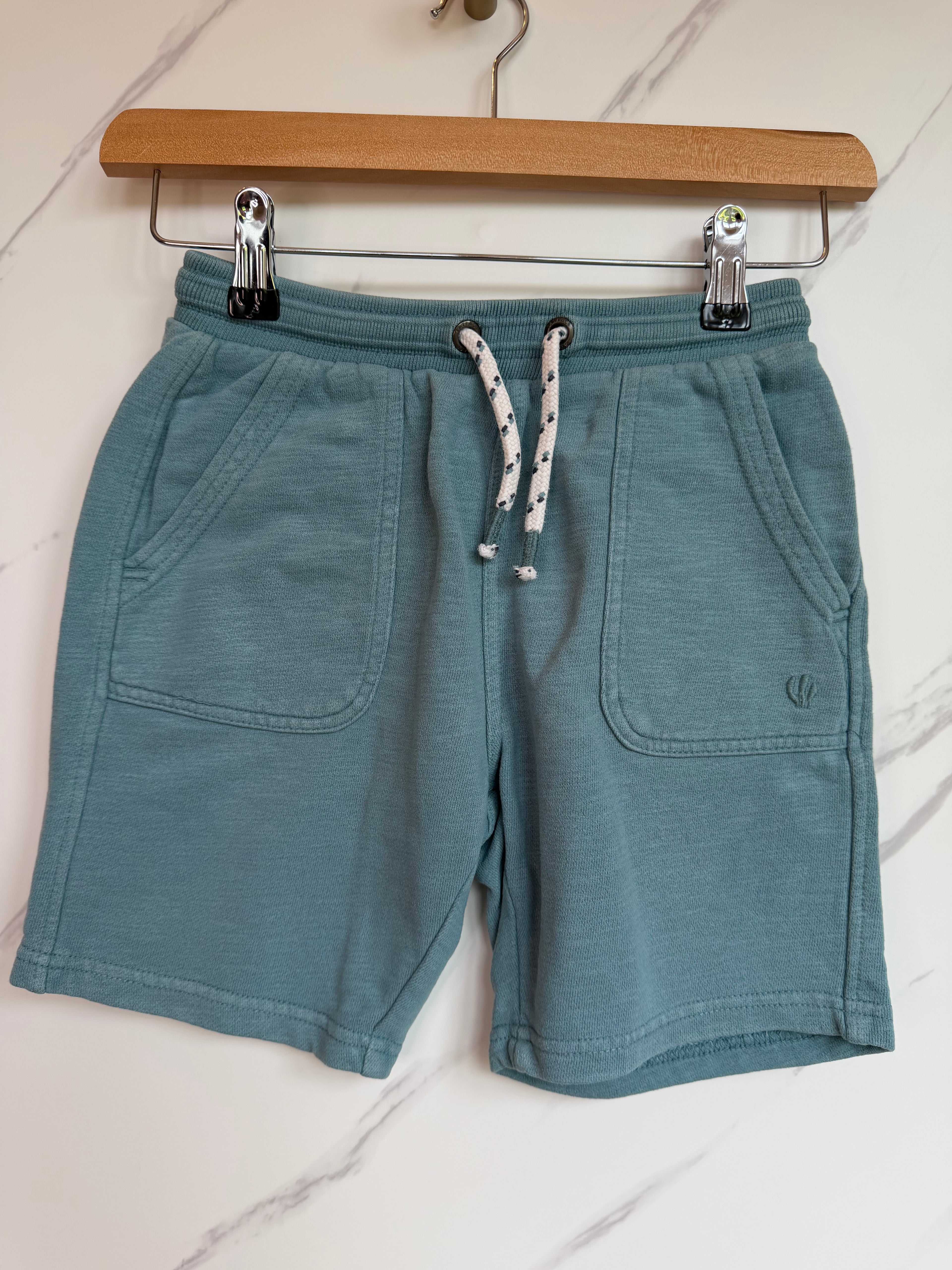 FatFace Green Jogger Shorts Age 7-8 Years