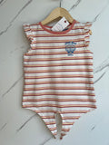 Fatface Striped Tie-Front Sleeveless Top Age 5-6 Years