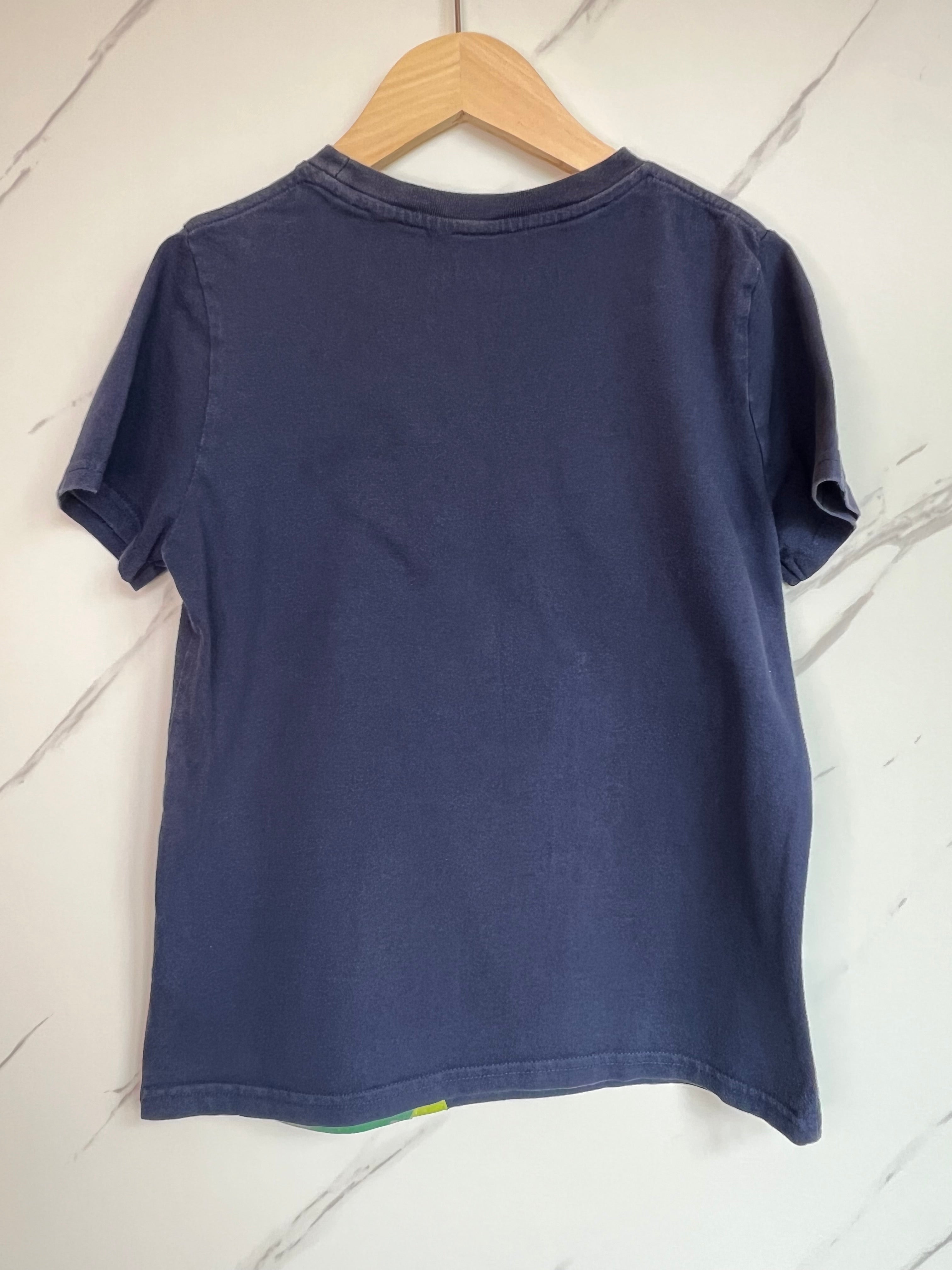 Boden Navy Crocodile T-Shirt Age 9-10 Years