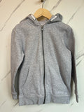 M&S Grey Hooded Zipped Jacket Age 6-7 Years