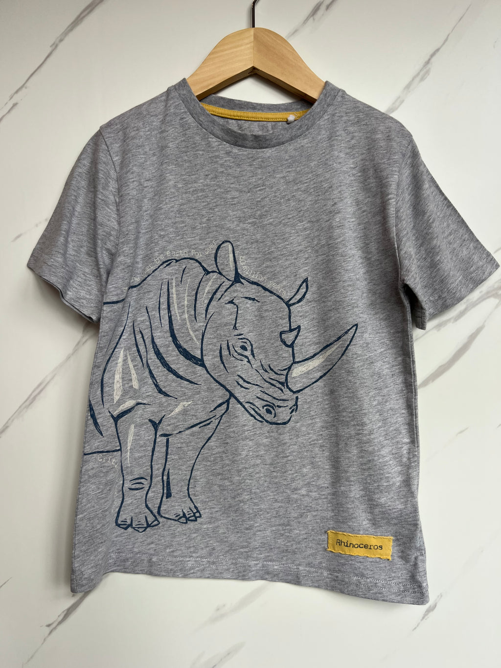 Kite Grey Rhino T-Shirt Age 6 Years