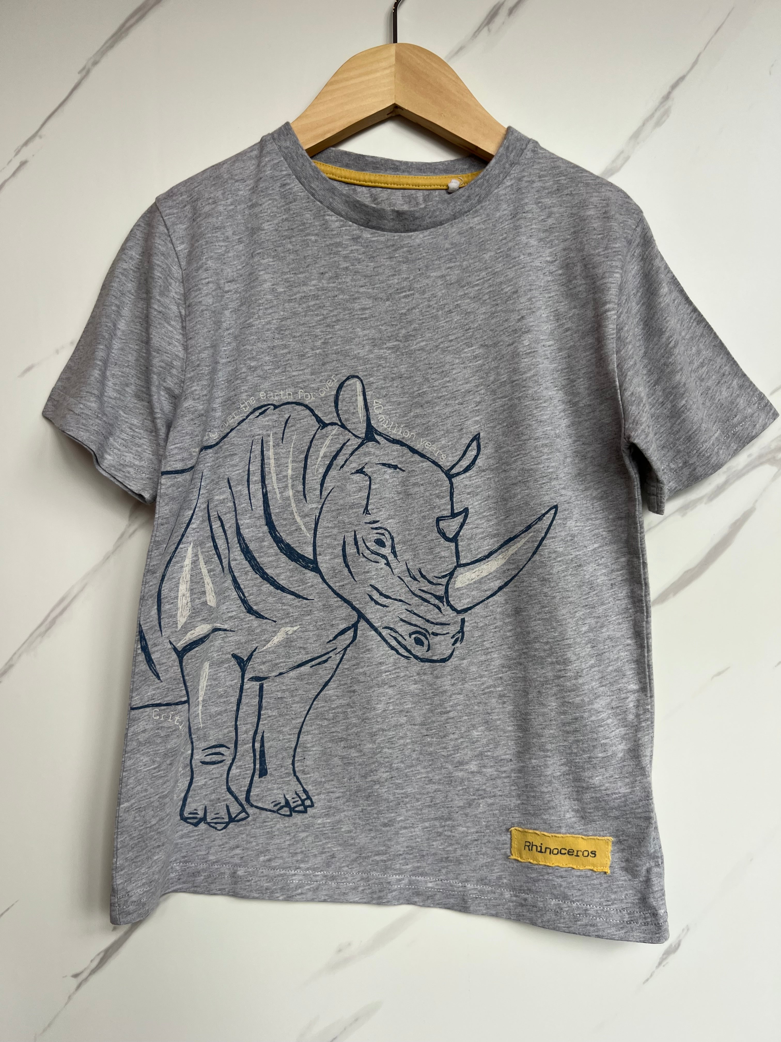 Kite Grey Rhino T-Shirt Age 6 Years