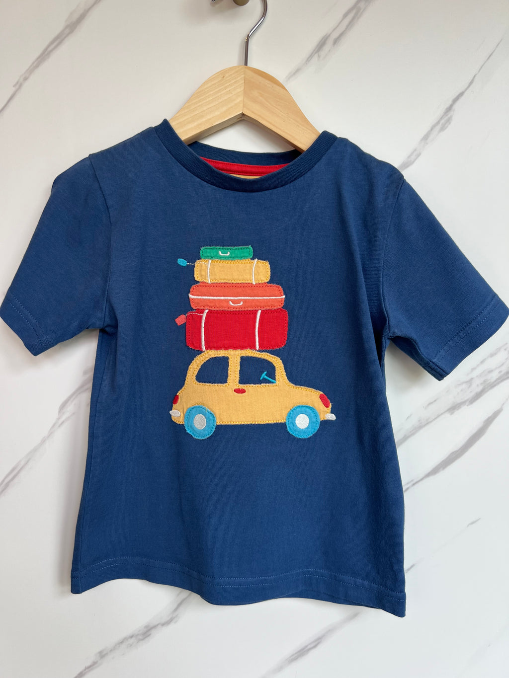 Kite Navy Road Trip T-Shirt Age 4 Years