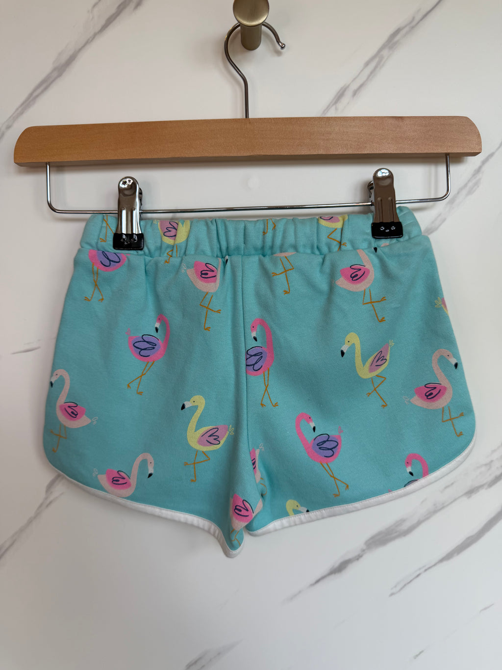 M&S Flamingo Shorts Age 4-5 Years