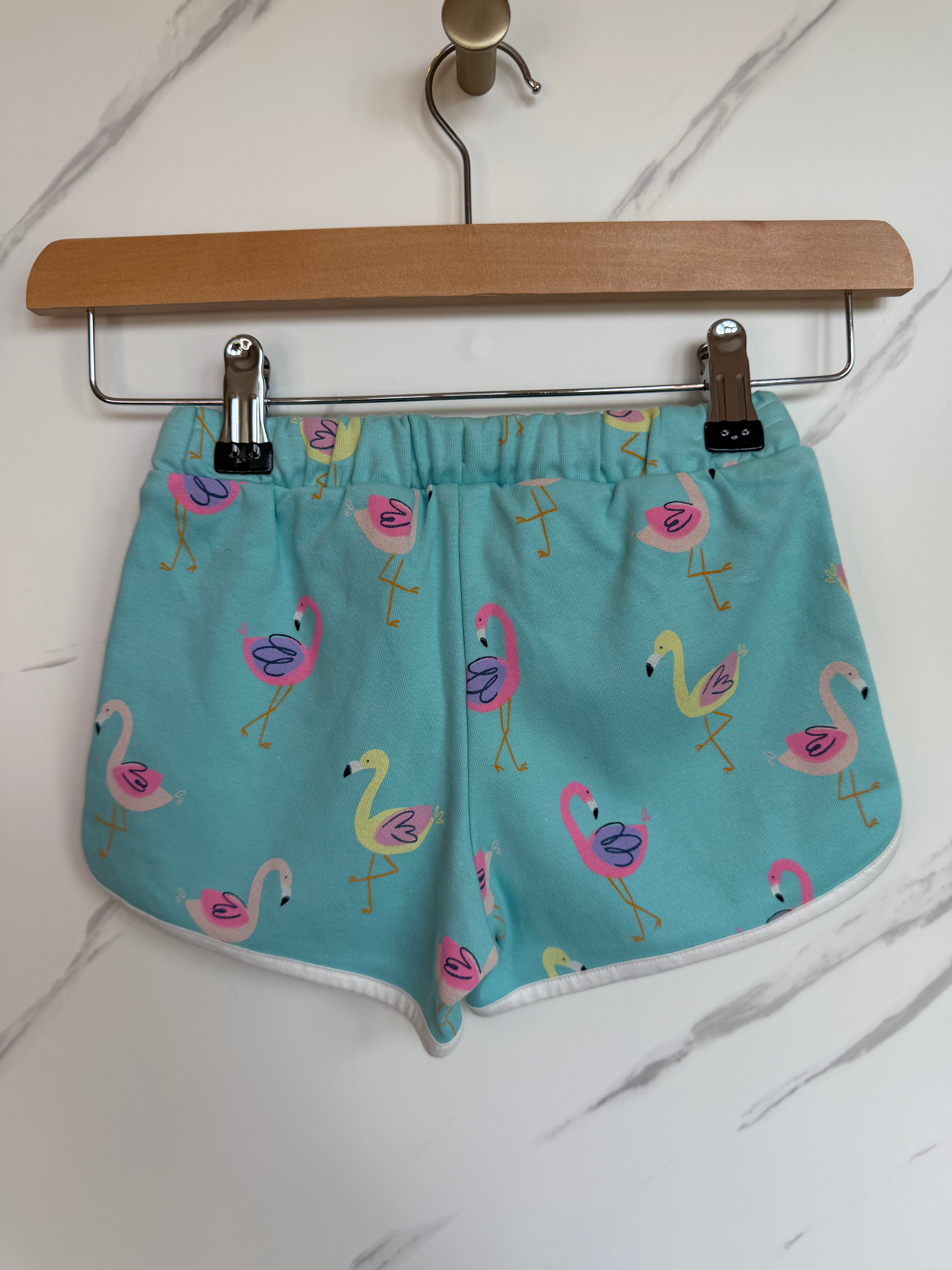 M&S Flamingo Shorts Age 4-5 Years