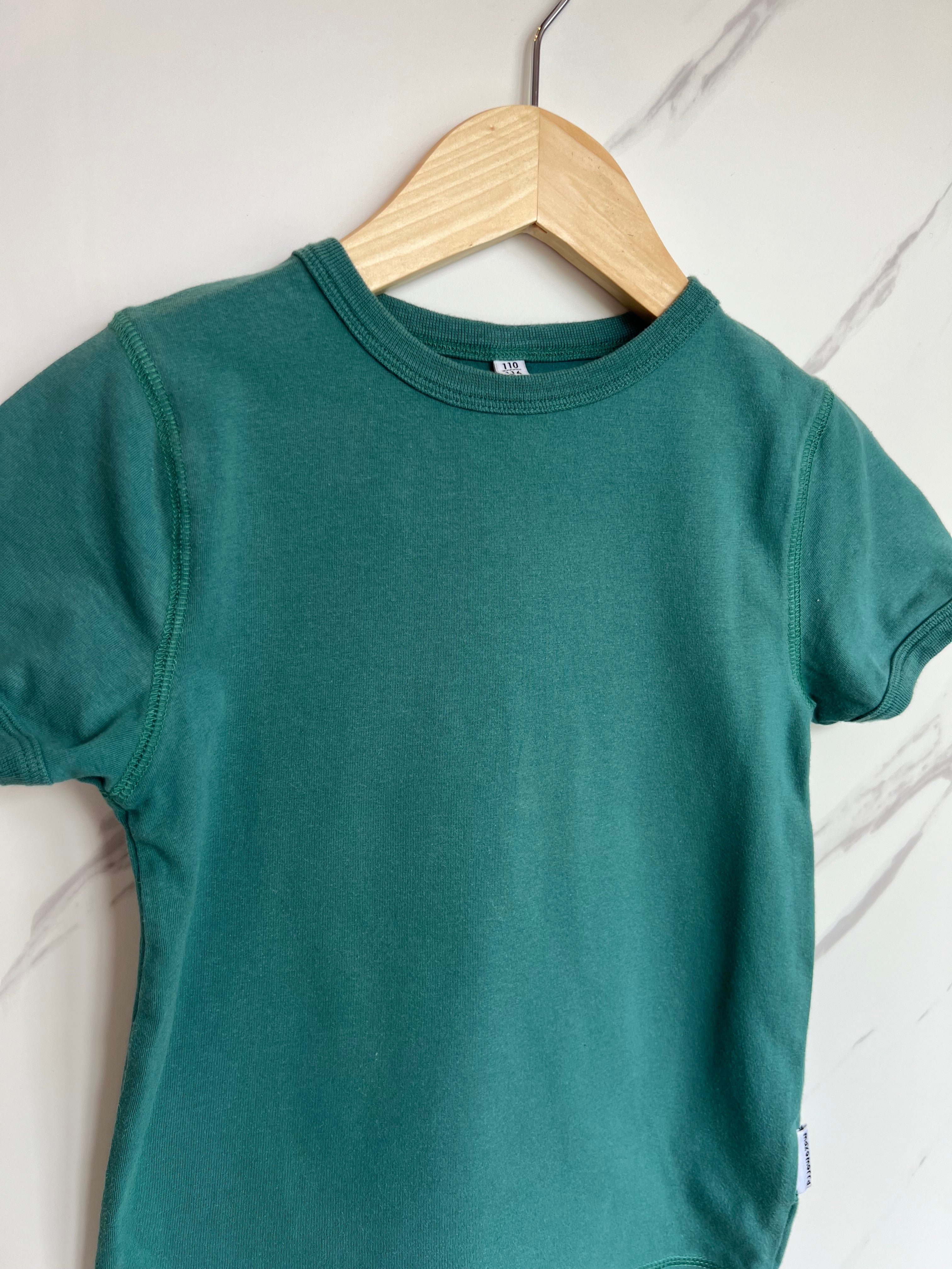 Maxomorra Teal T-Shirt Age 5-6 Years