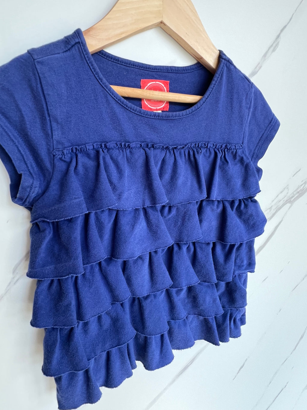 Joules Blue Layered Summer Top Age 5-6 Years