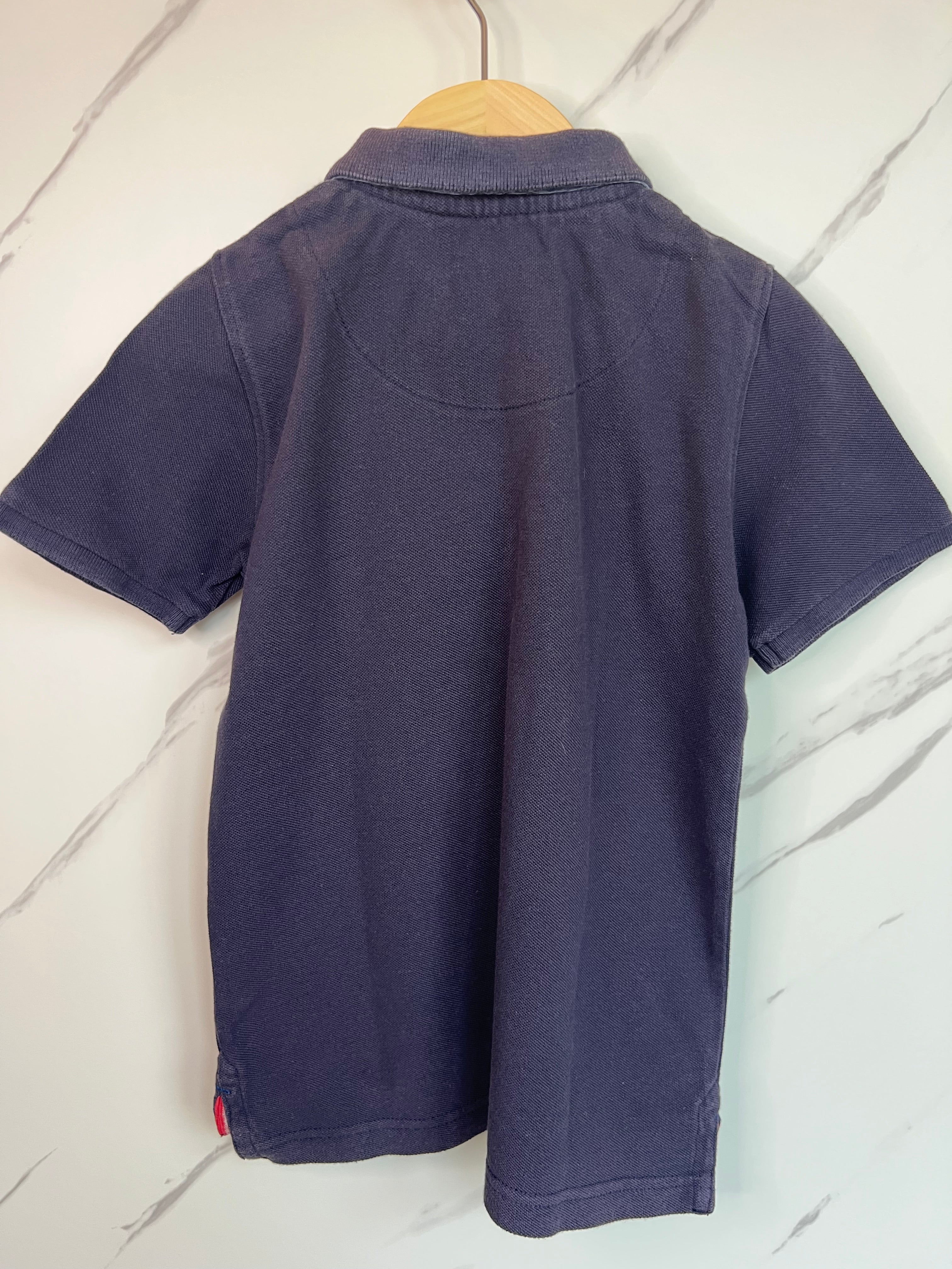 Boden Navy Polo Shirt Age 4-5 Years