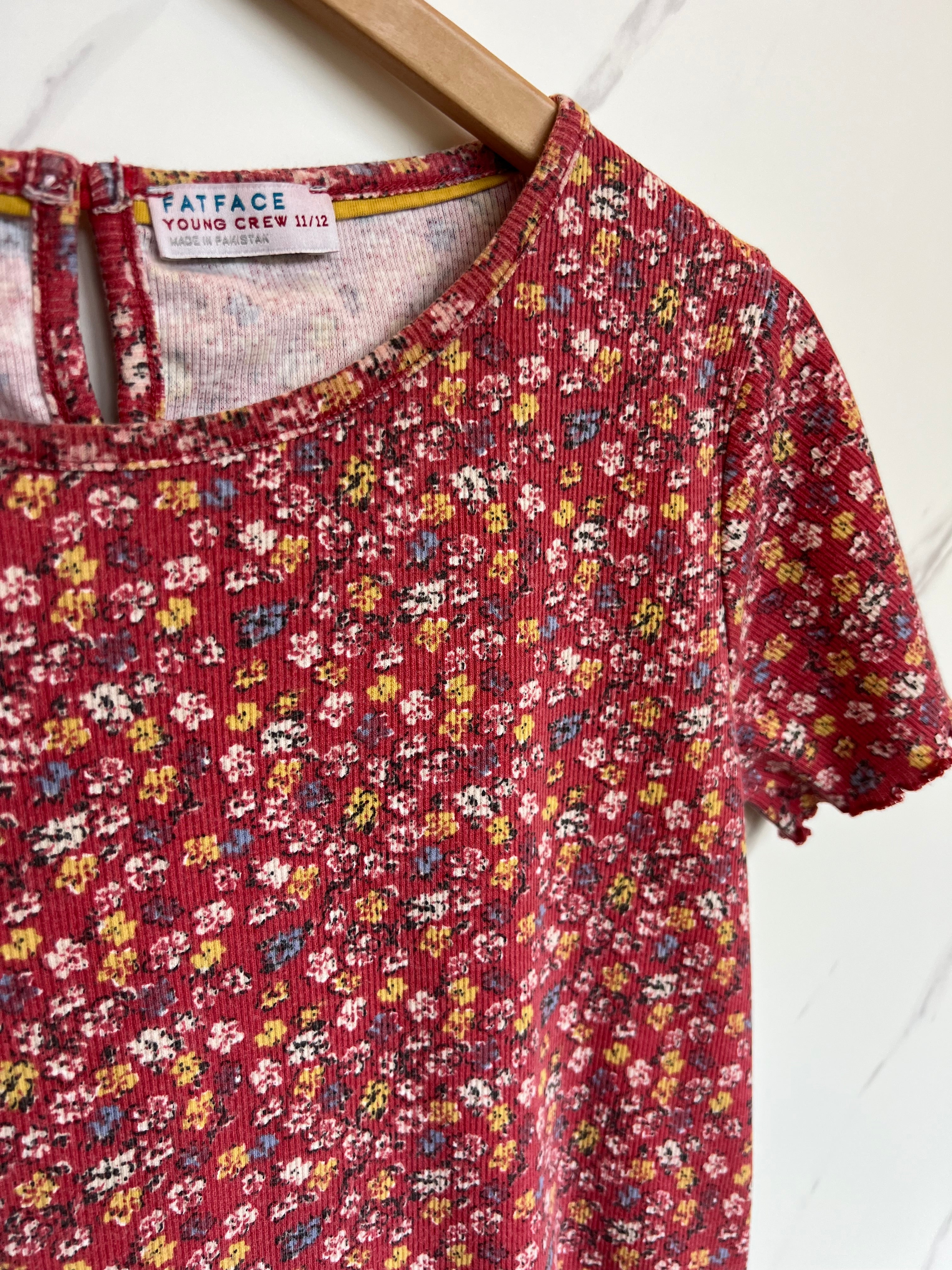 Fatface Floral Ditsy T-Shirt Age 11-12 Years