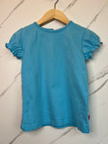 JoJo Maman Bebe Turquoise T-Shirt Age 5-6 Years