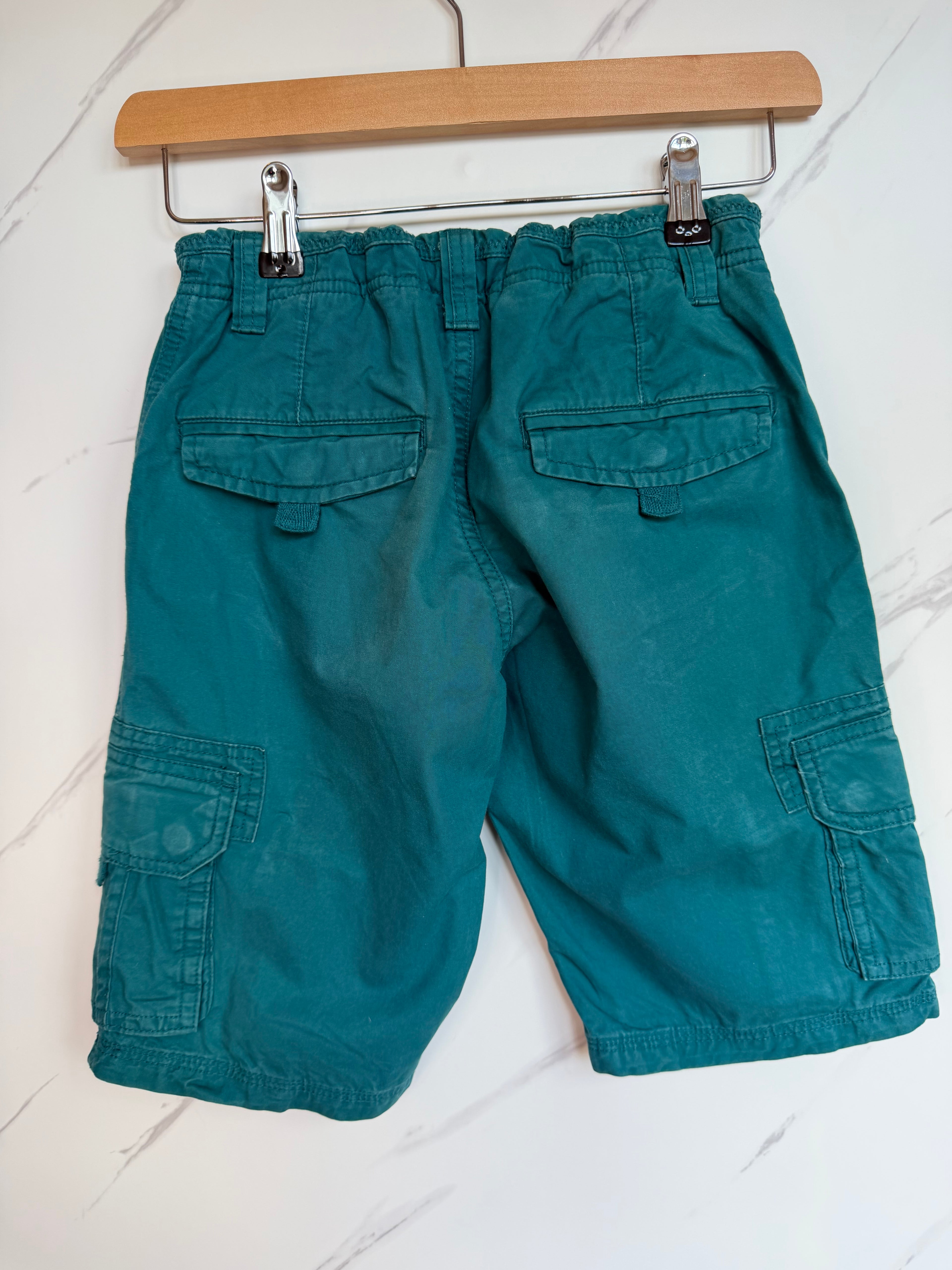 Fatface Teal Cargo Shorts Age 10-11 Years