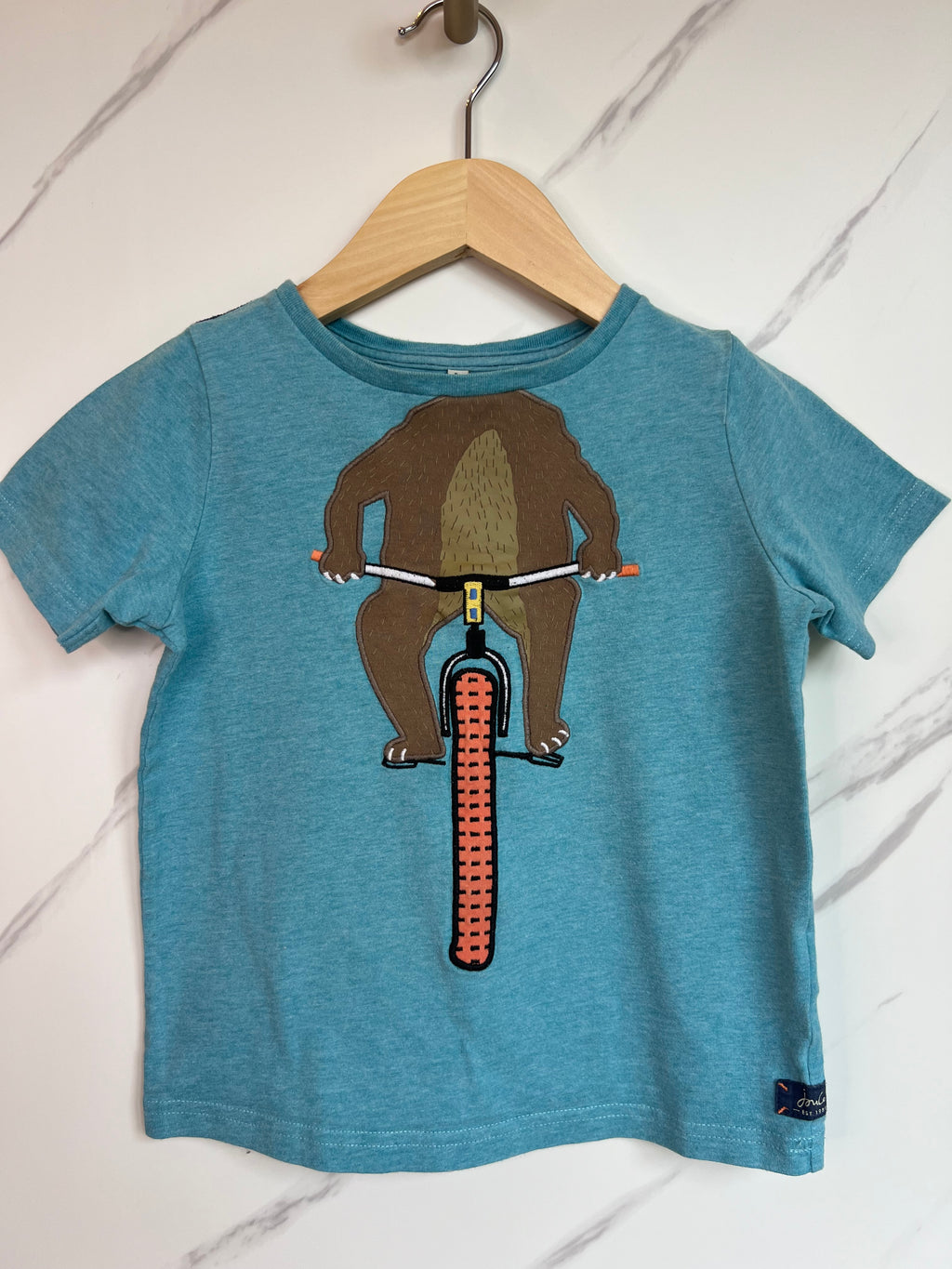 Joules Biking Bear T-Shirt Age 5-6 Years