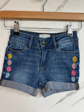 Fatface Embroidered Denim Shorts Age 4-5 Years