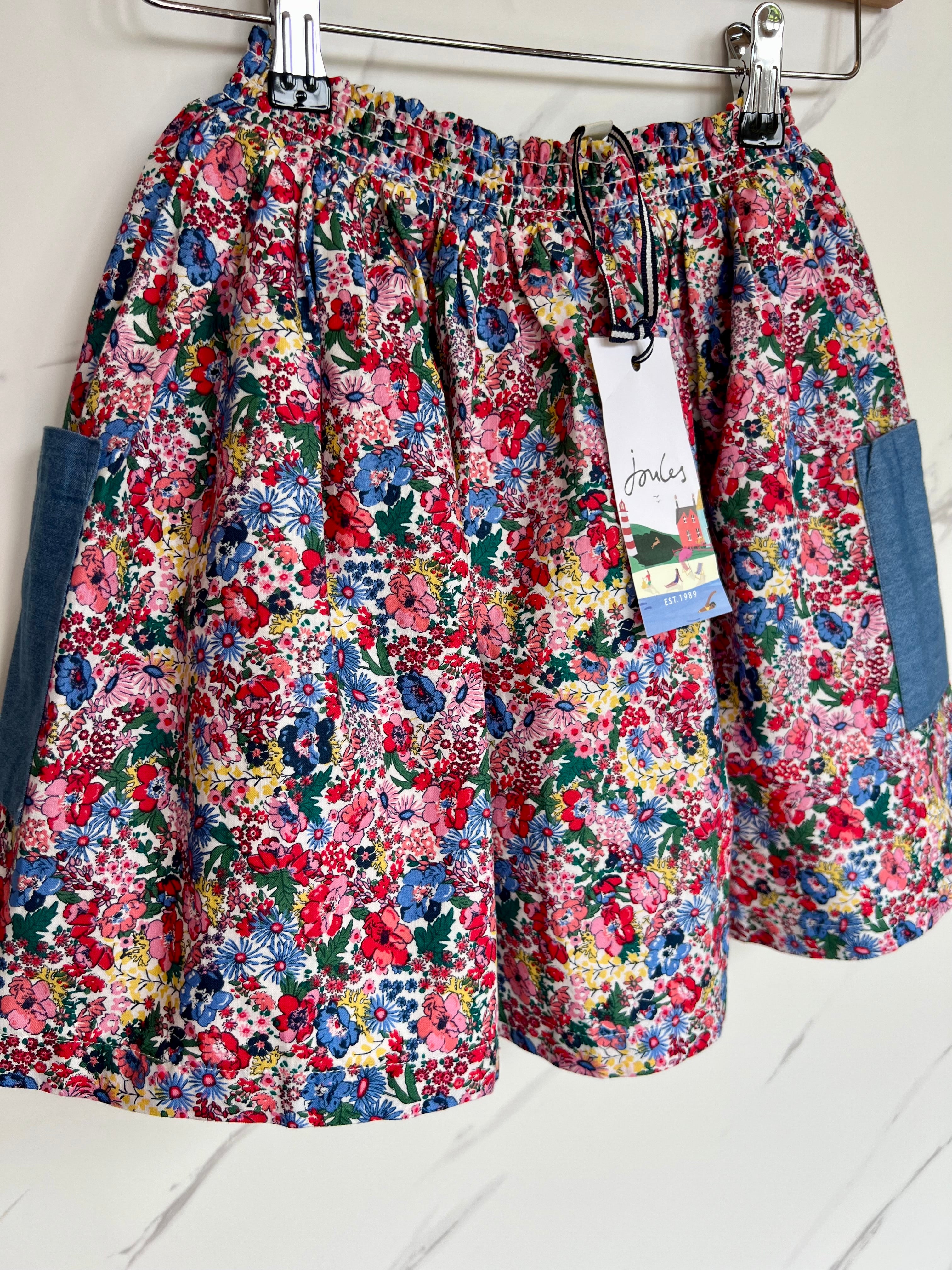 Joules Ditsy Floral Skirt Age 8 Years