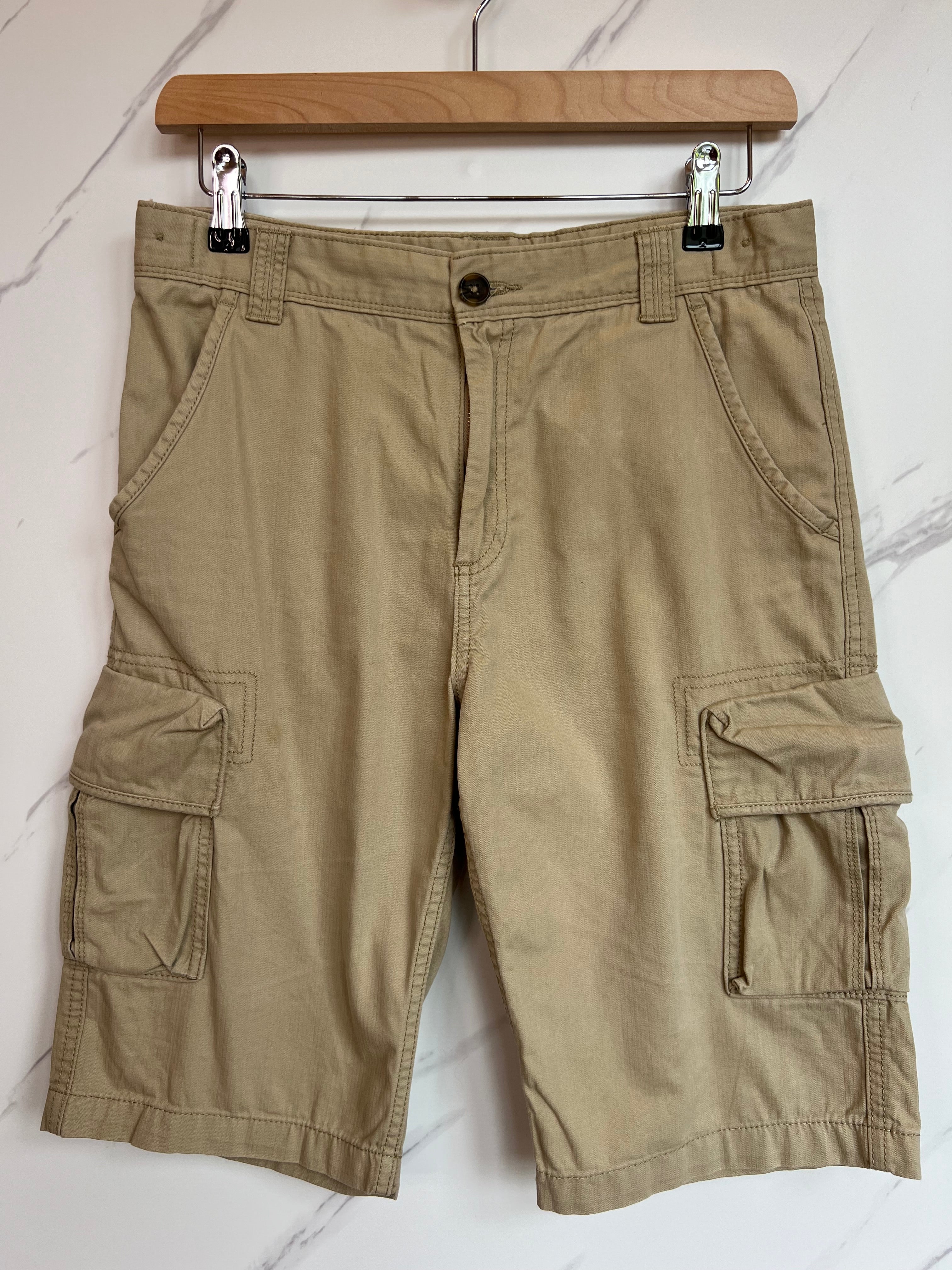 M&S Stone Cargo Shorts Age 12-13 Years