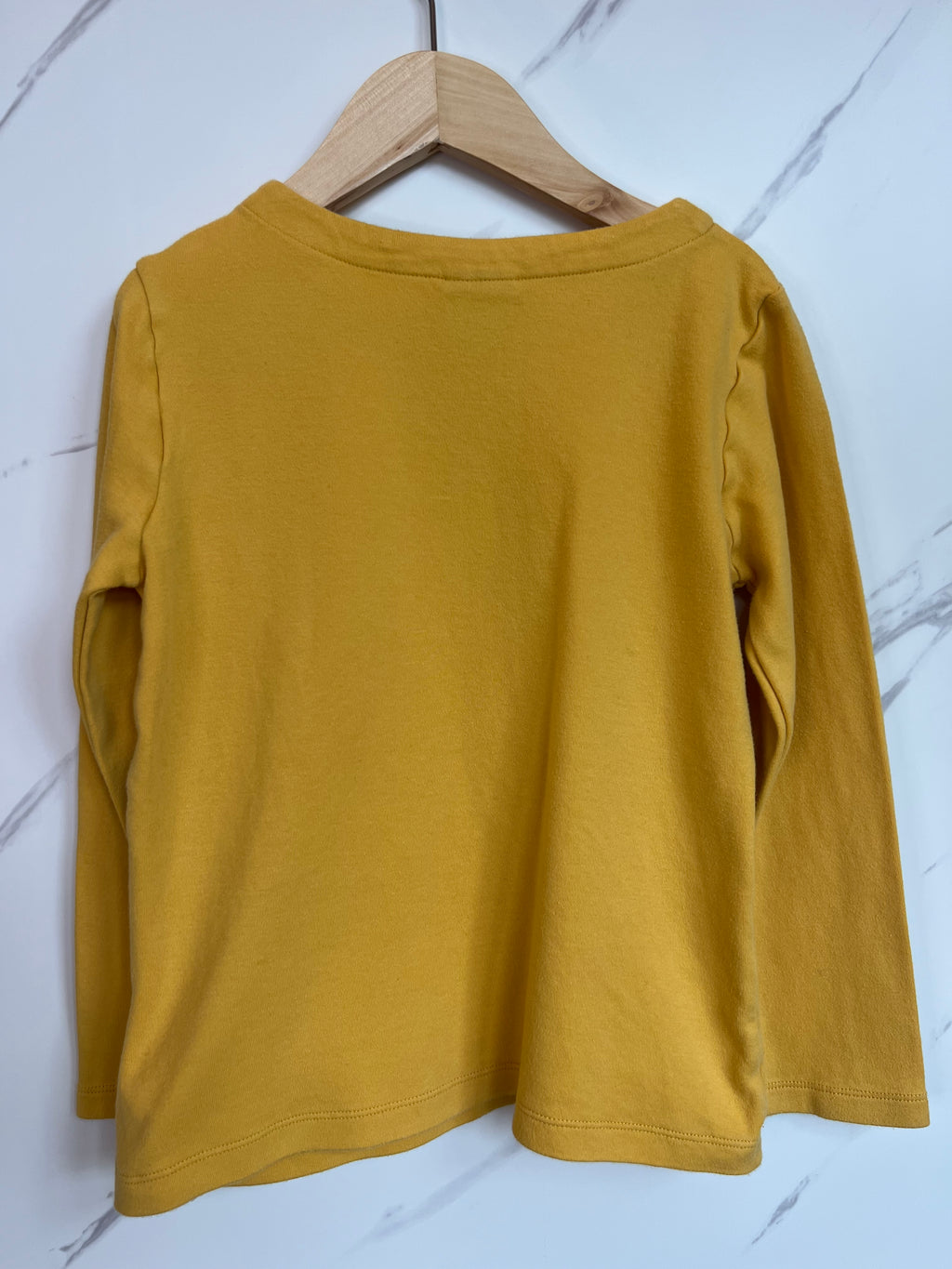 Frugi Yellow Zebra Long-Sleeved Top Age 7-8 Years