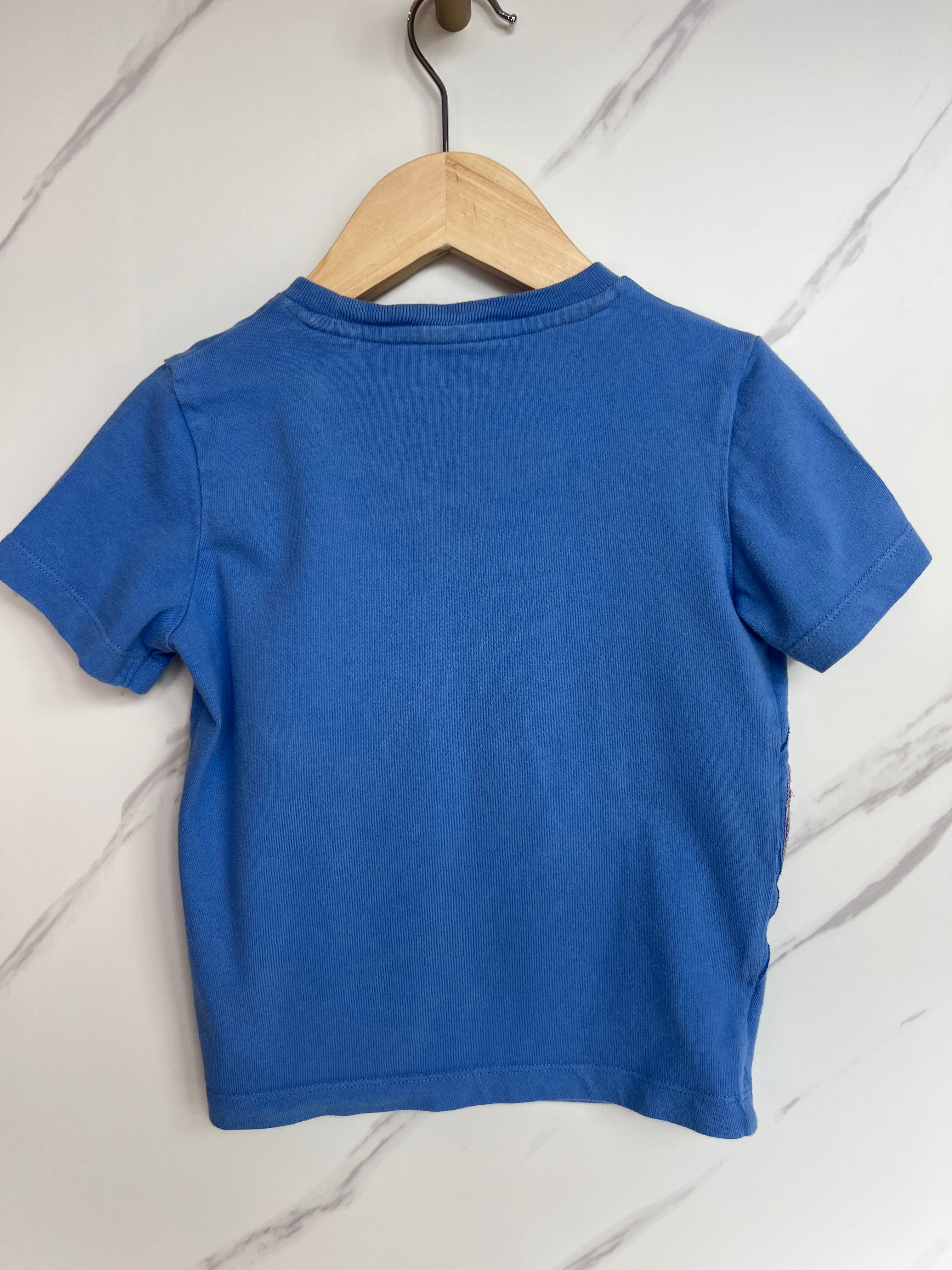 Boden Blue Triceratops T-Shirt Age 3-4 Years
