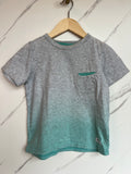 Joules Grey-Turquoise Ombre T-Shirt Age 5 Years