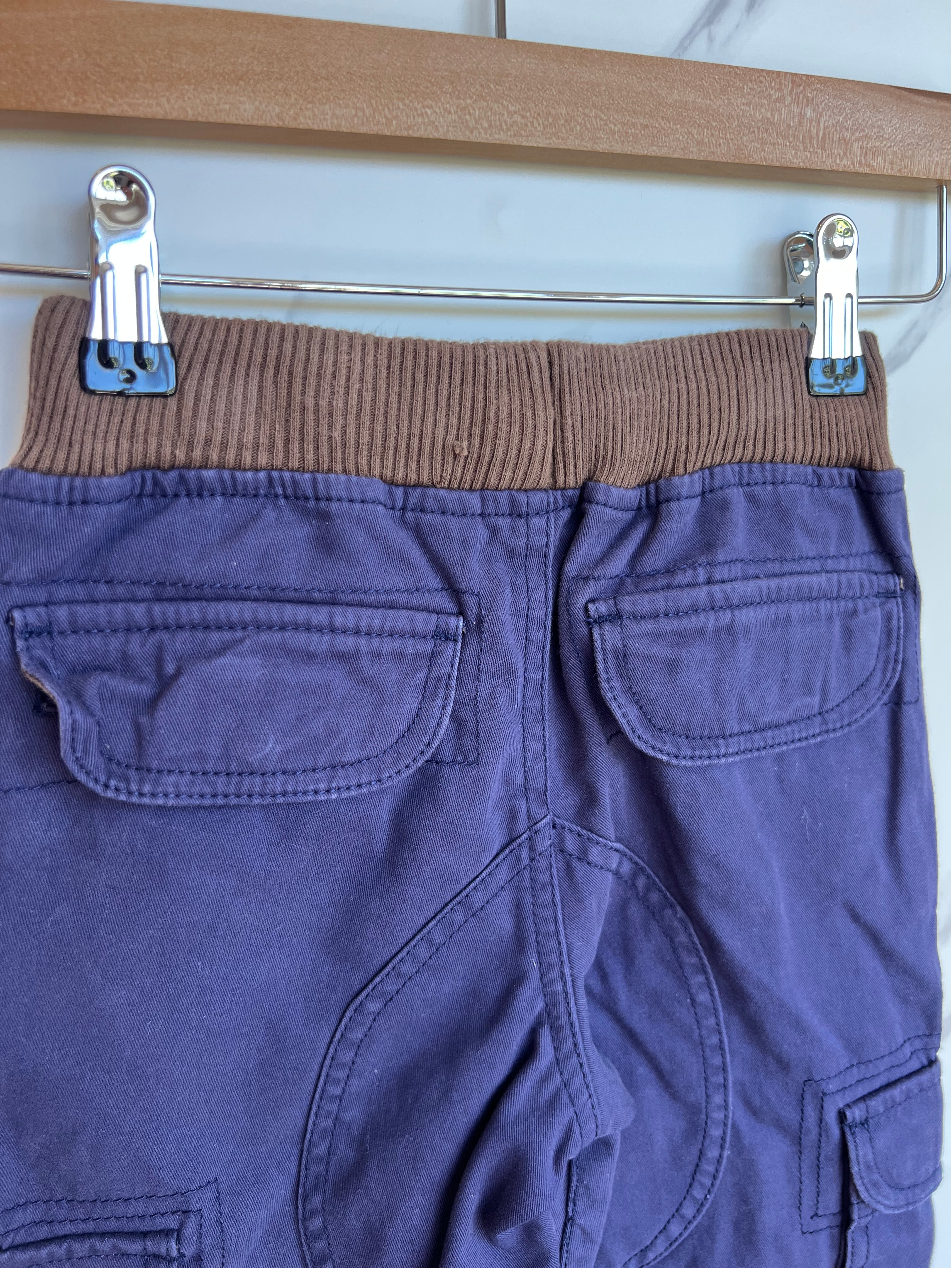 Boden Navy Cargo Trousers Age 4-5 Years