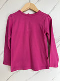 Jojo Maman Bebe Pink Long-Sleeved Top Age 5-6 Years