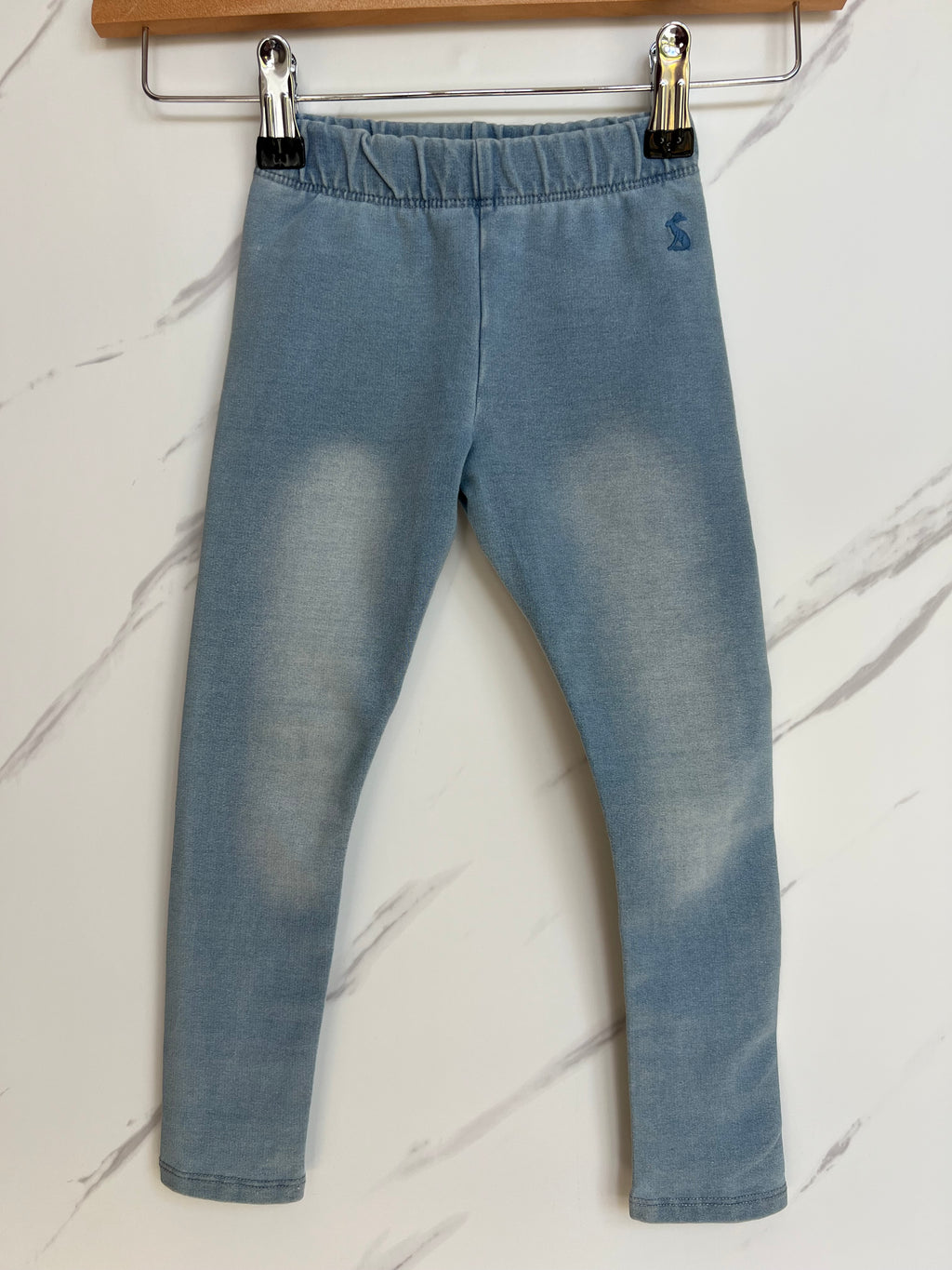 Joules Light Wash Jeggings Age 4 Years