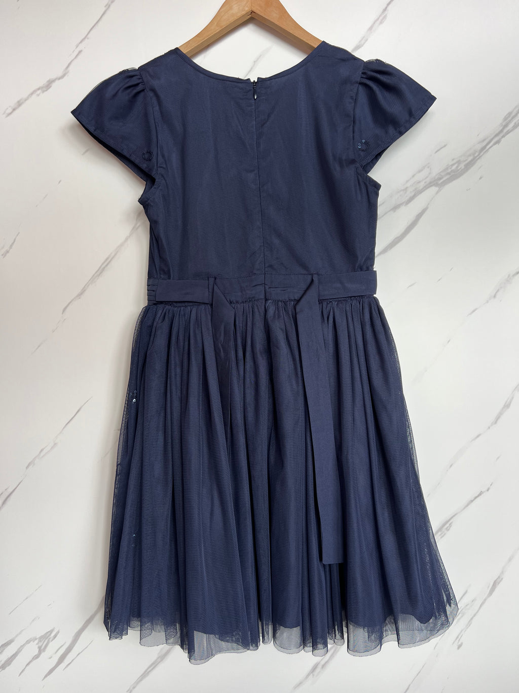 Dickins & Jones Navy Party Dress Age 11-12 Years