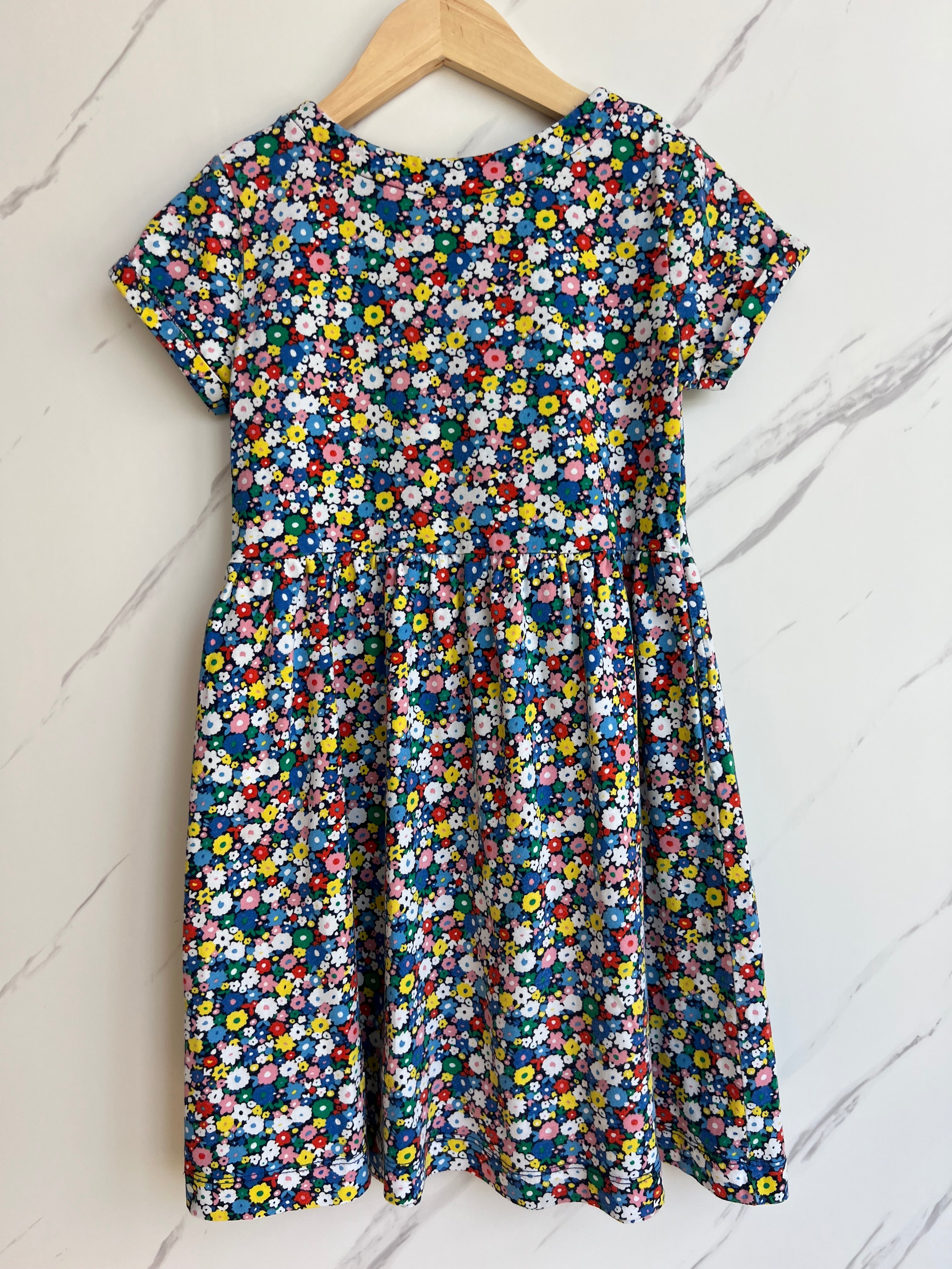 Boden Floral Jersey Dress Age 8-9 Years