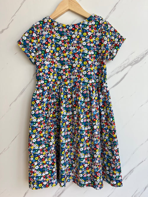 Boden Floral Jersey Dress Age 8-9 Years