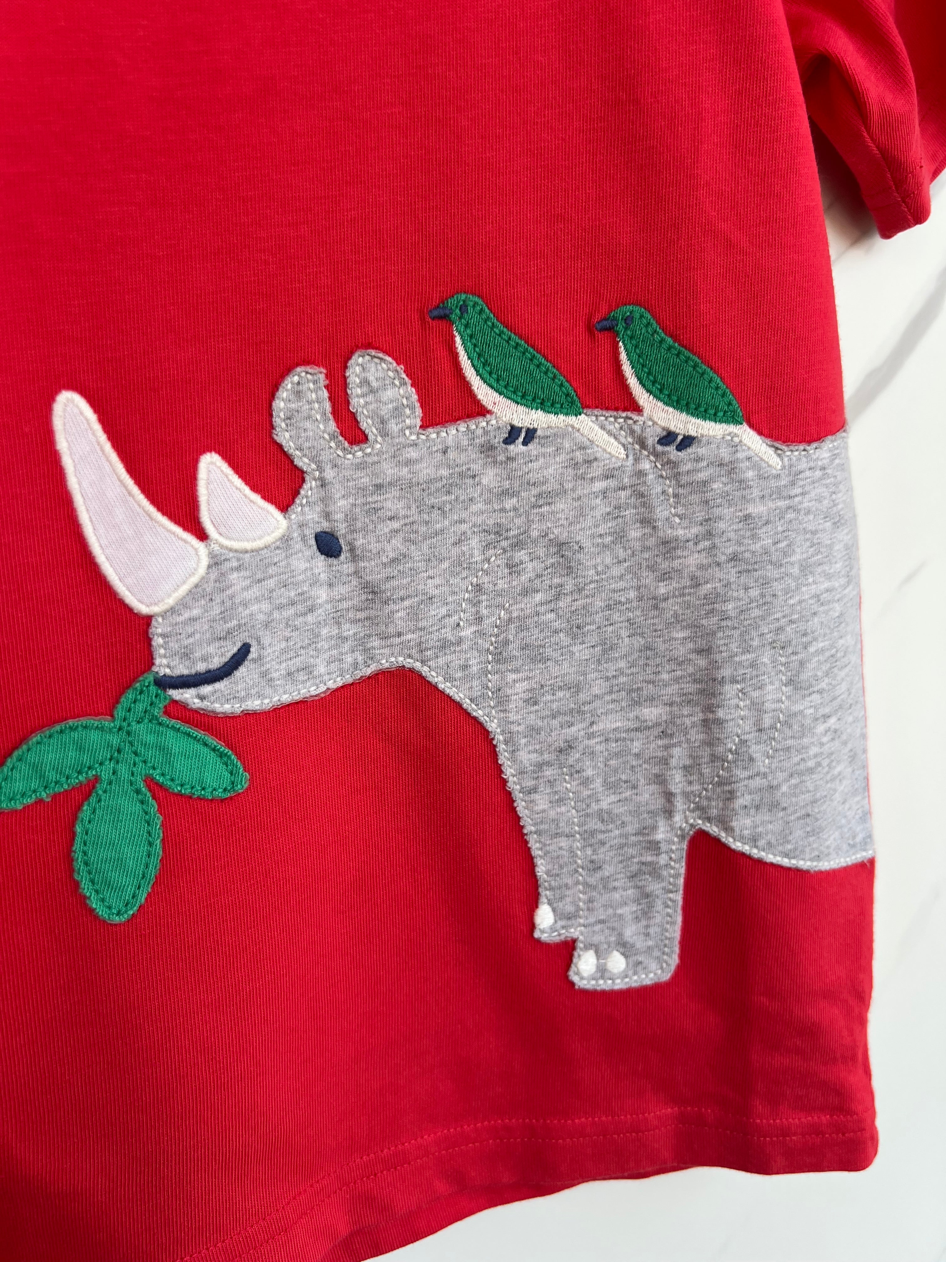 Kite Red Rhino T-Shirt Age 9 Years
