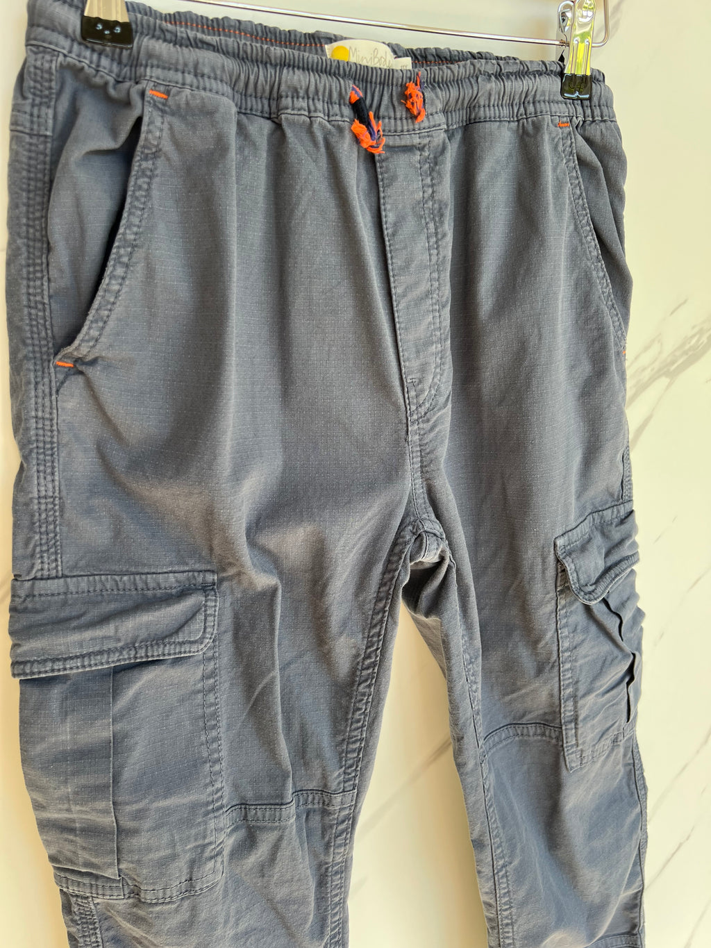Boden Grey-Blue Cargo Trousers Age 11 Years