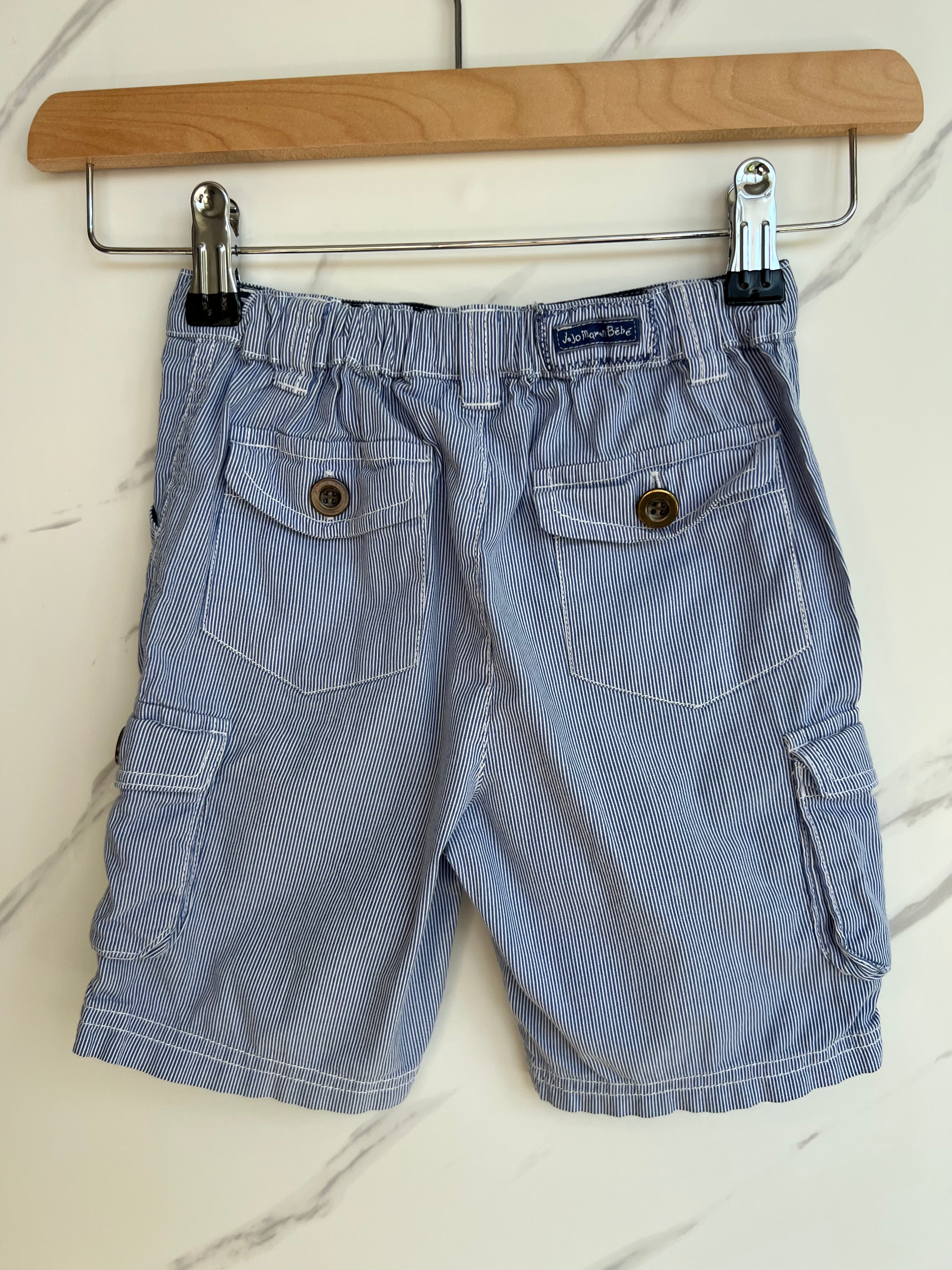 JoJo Maman Bebe Blue Shorts Age 4-5 Years