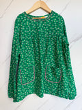 Boden Green Ditsy Long-Sleeved Blouse Age 11-12 Years