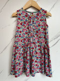Boden Ditsy Floral Sleeveless Dress Age 2-3 Years