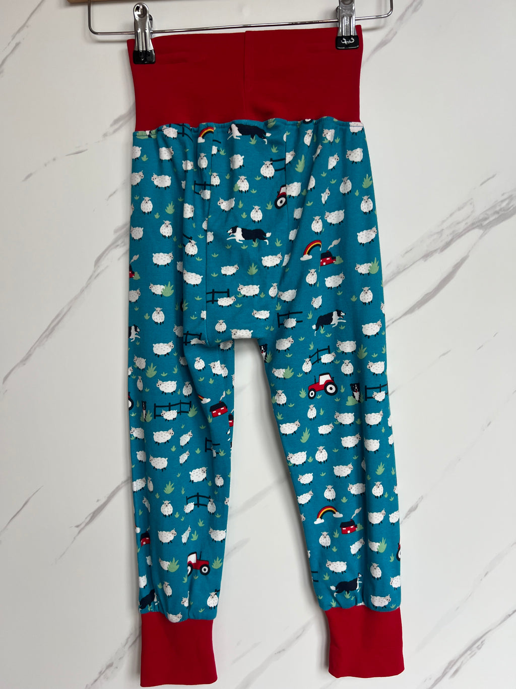 Frugi Blue Farm Trousers Age 4-5 Years