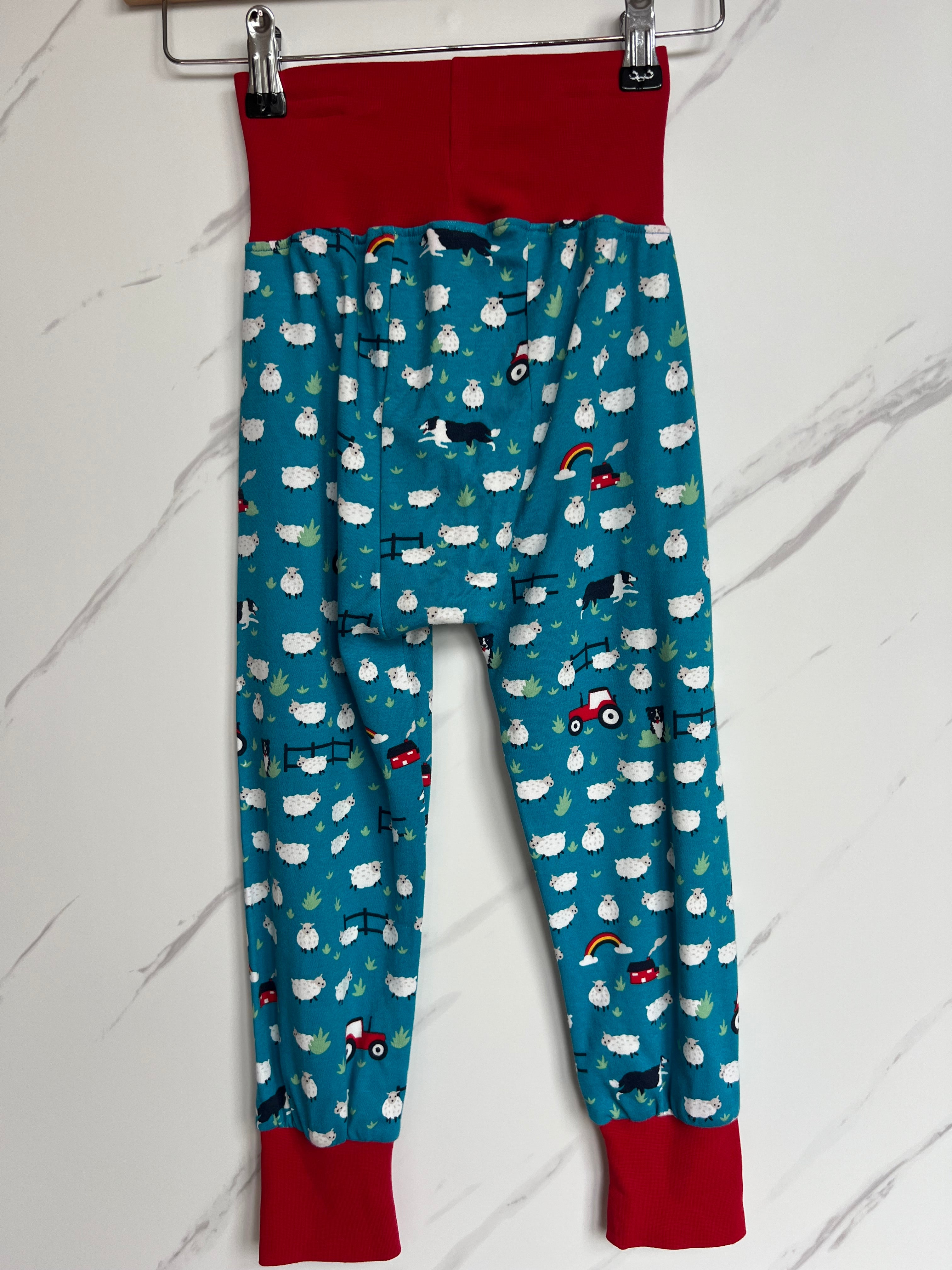 Frugi Blue Farm Trousers Age 4-5 Years