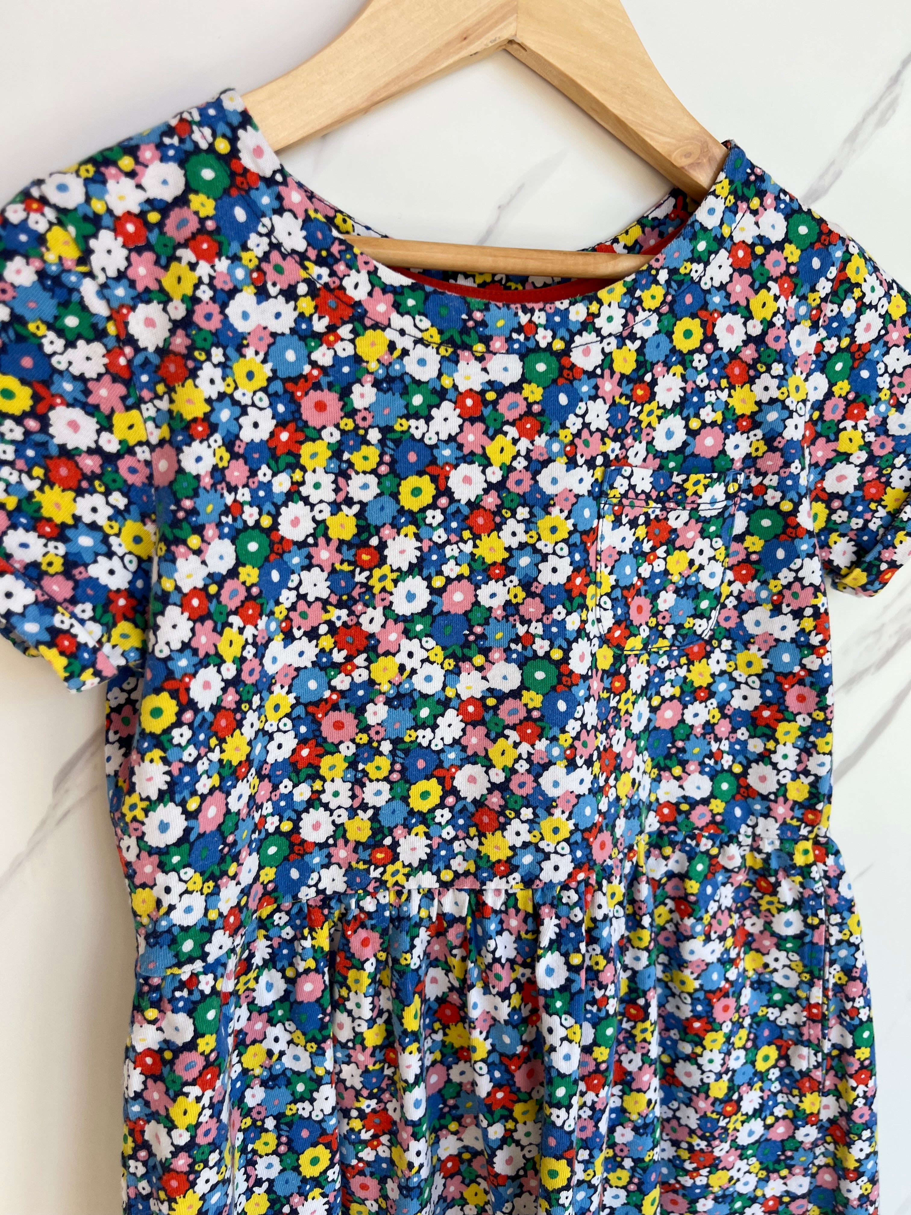 Boden Ditsy Floral Jersey Dress Age 9-10 Years