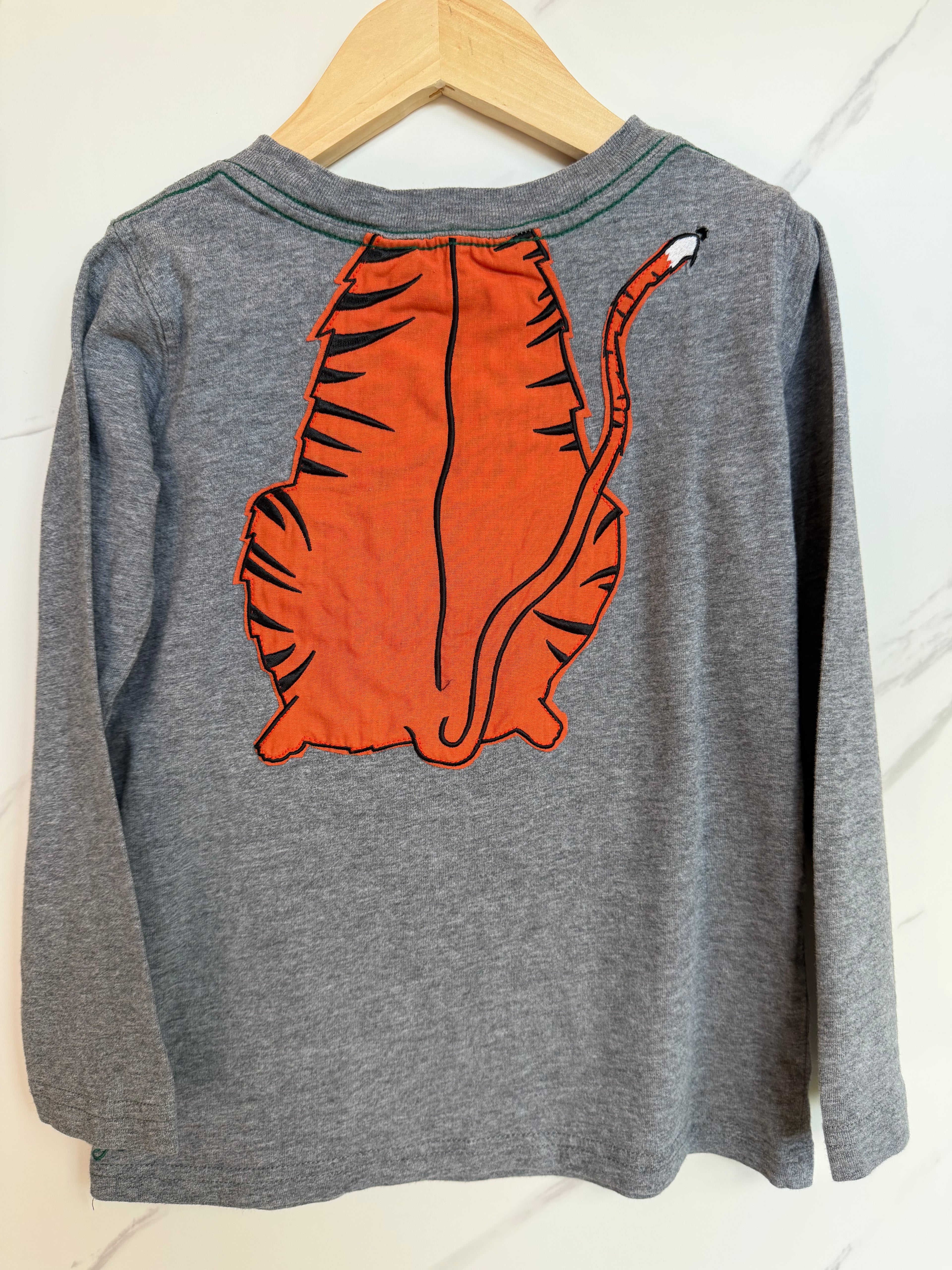 Joules Grey Wild Thing Tiger Top Age 5-6 Years