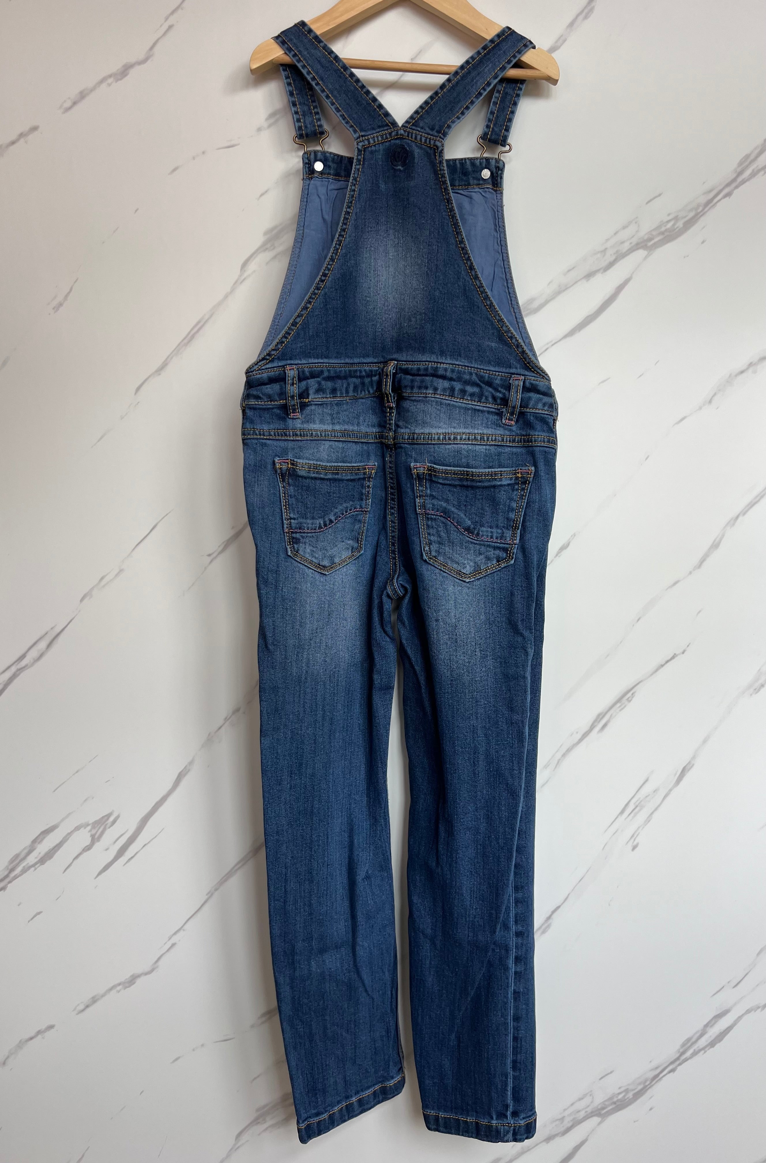 Fatface Denim Dungarees Age 8 Years