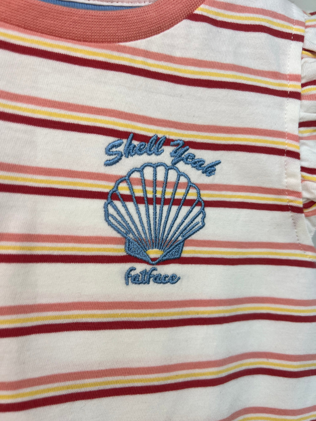 Fatface Striped Tie-Front Sleeveless Top Age 5-6 Years
