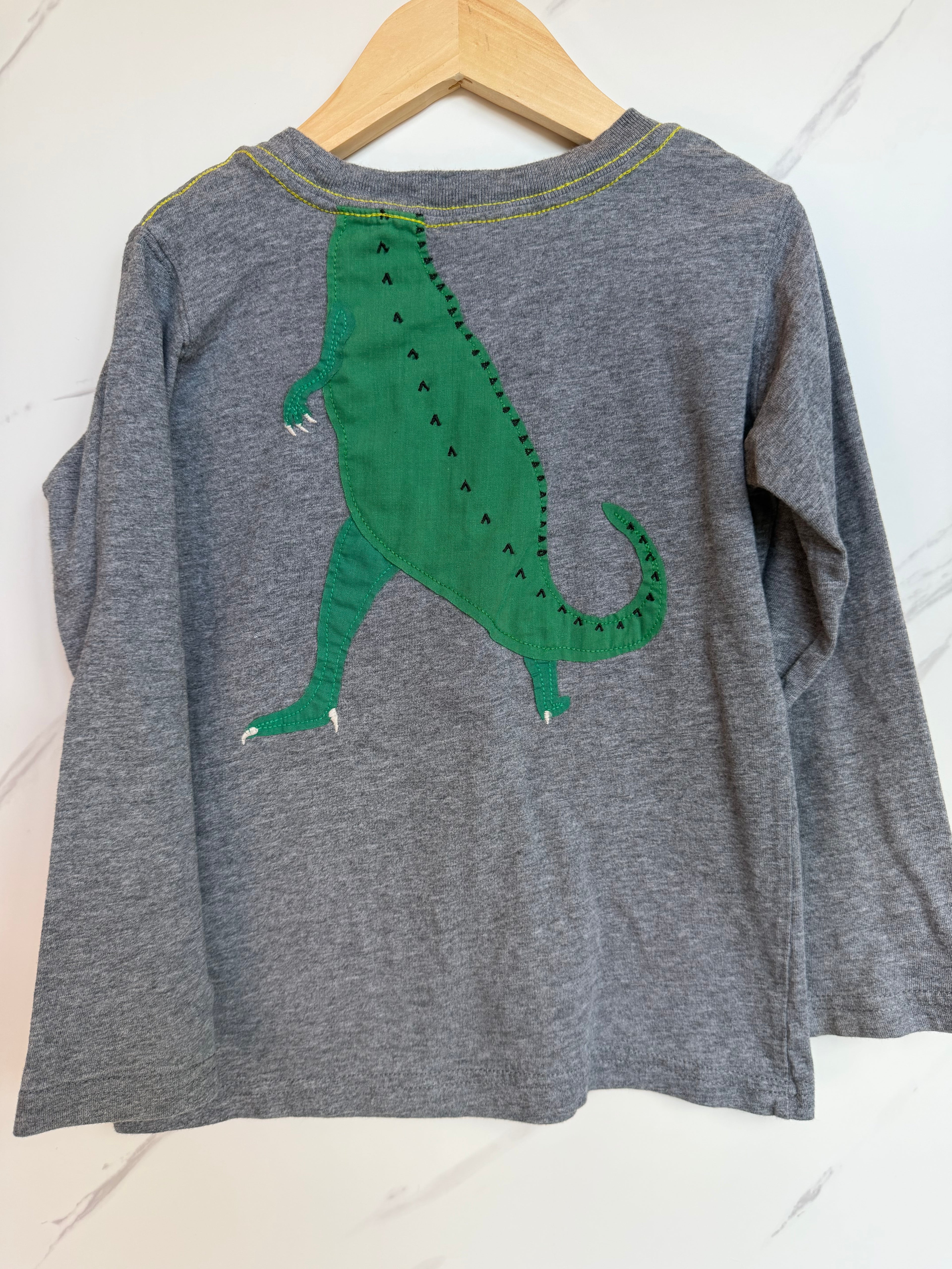 Joules Grey RawrSome Long-Sleeved Top Age 5-6 Years