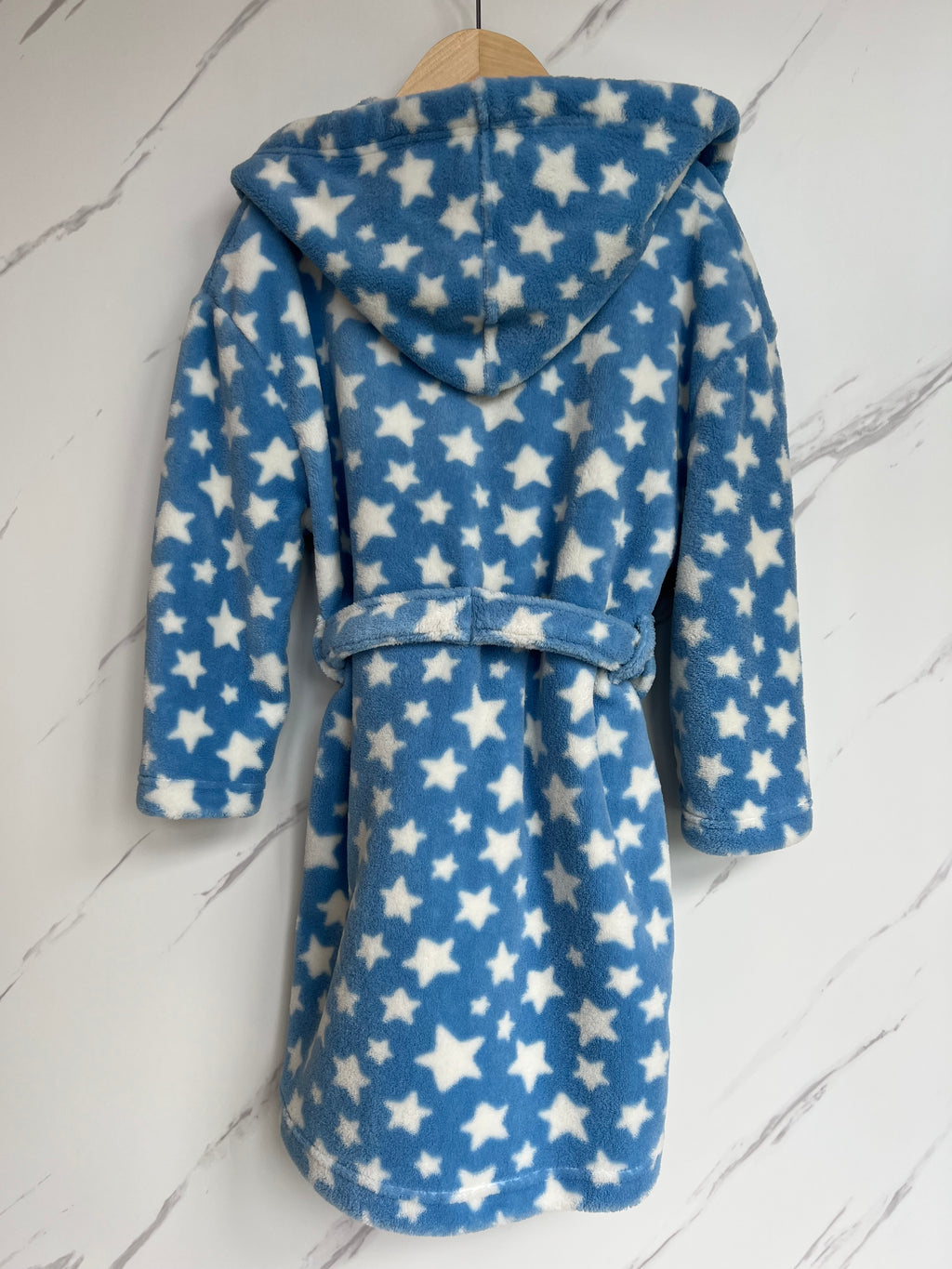 Cath Kidston Blue & White Stars Dressing Gown Age 5-6 Years